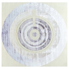 Tapis unique de style Art déco Lavandula par Doris Leslie Blau