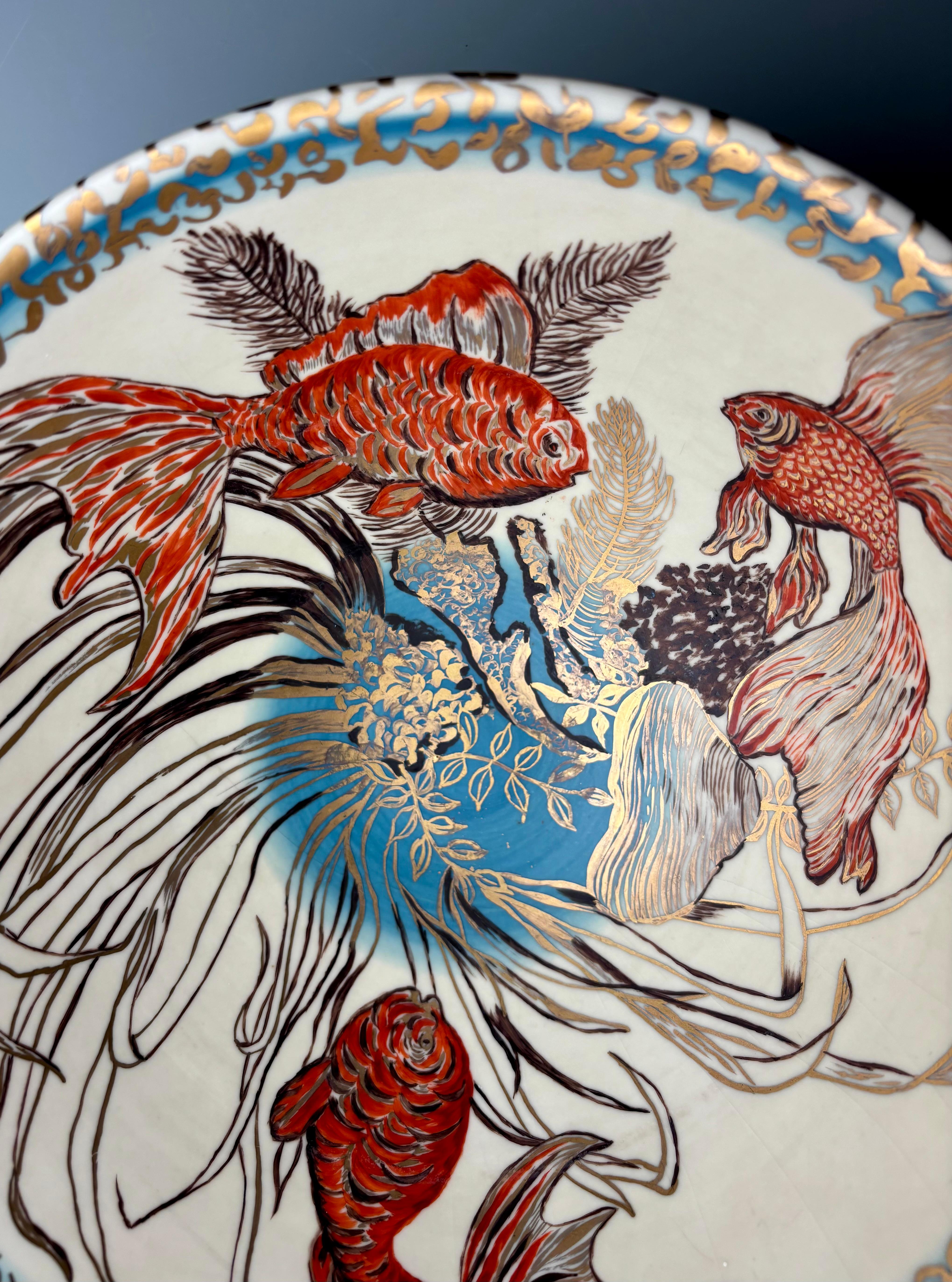 Milieu du XXe siècle Bol Royal Copenhagen Art Nouveau unique en son genre, 1932 en vente