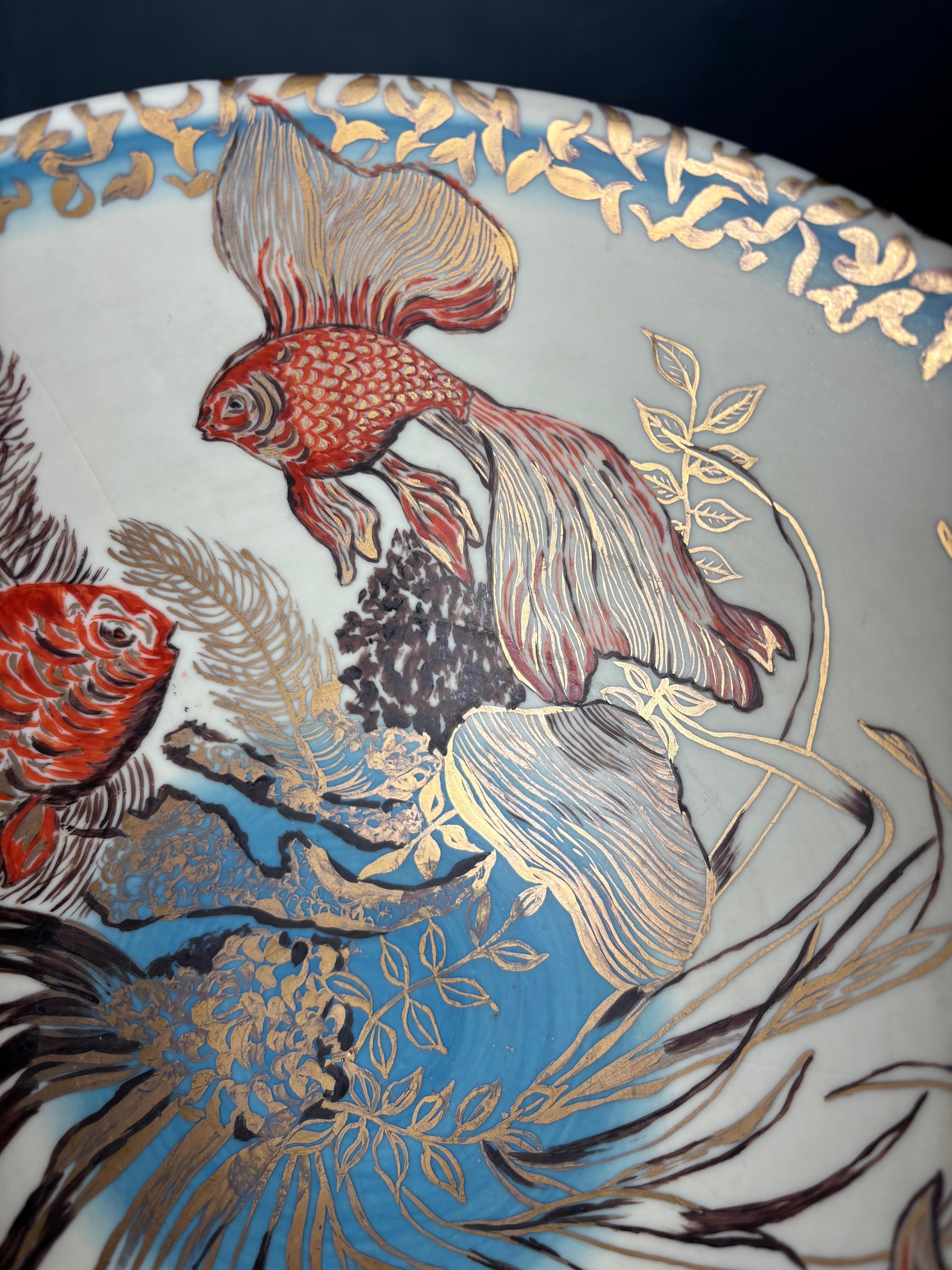 Bol Royal Copenhagen Art Nouveau unique en son genre, 1932 en vente 1