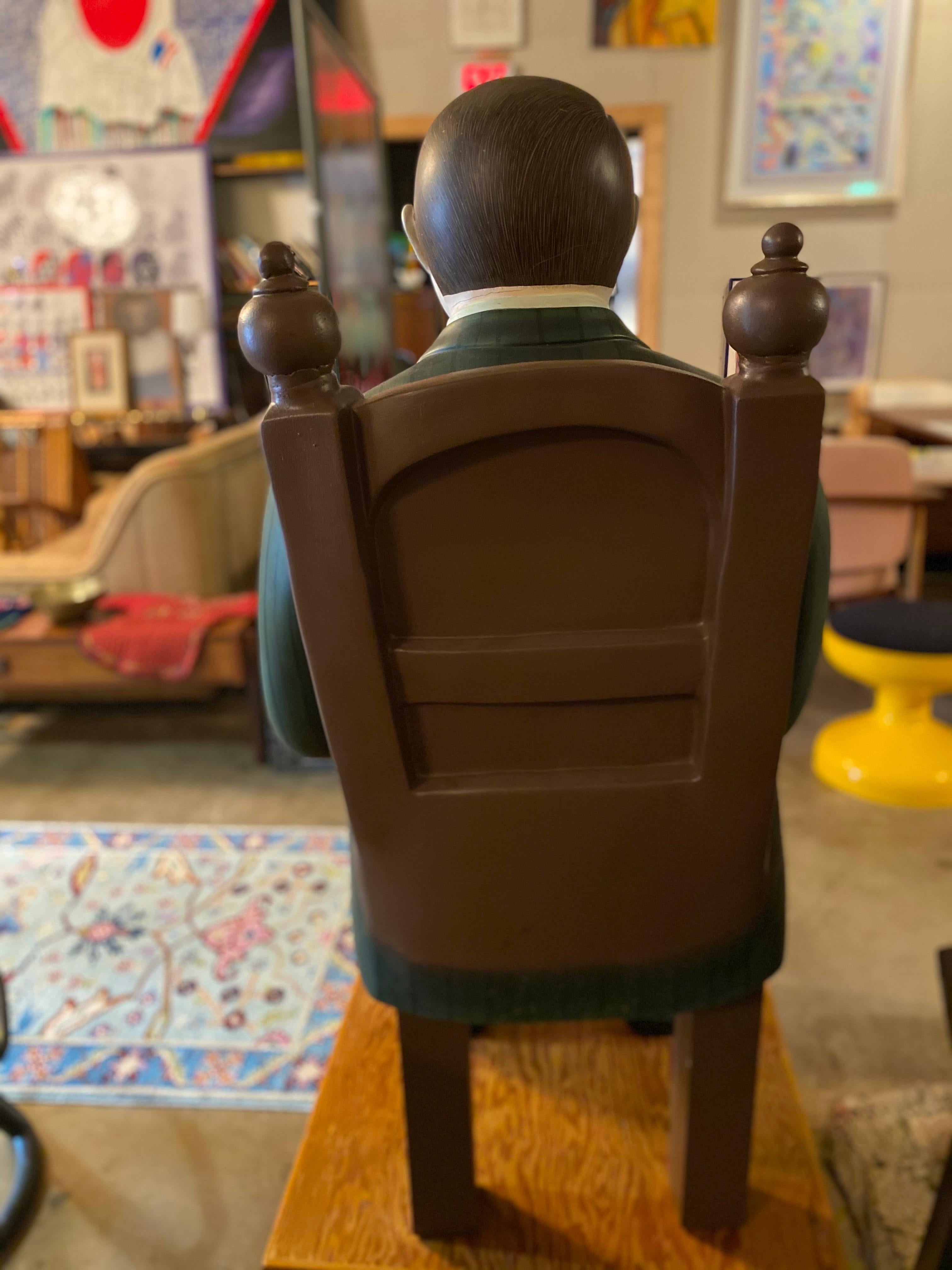 One-of-a-kind Artist Proof Life-sized Ceramic Sculpture by Sergio Bustamante 2