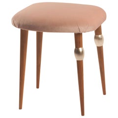 Tabouret en or Velver Artistic Feminine Genitalia, exemplaire unique, France