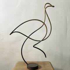 One of a Kind Bird Steel Cable Sculpture