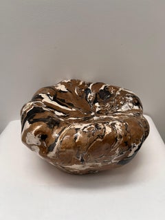 Sculpture de bol unique en son genre, réalisée à la main