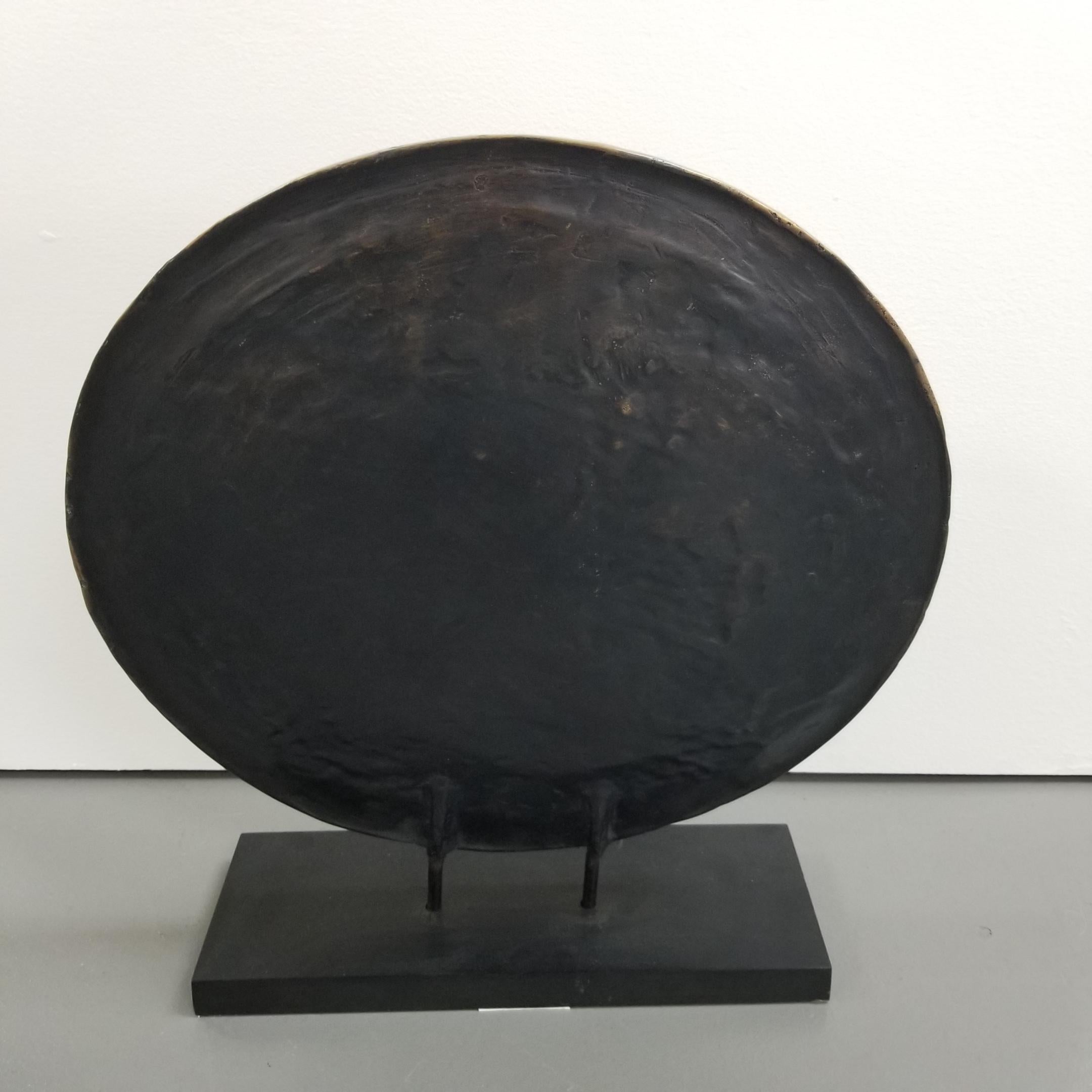 Angelo Rinaldi, Italy Bronze Charger Titled 