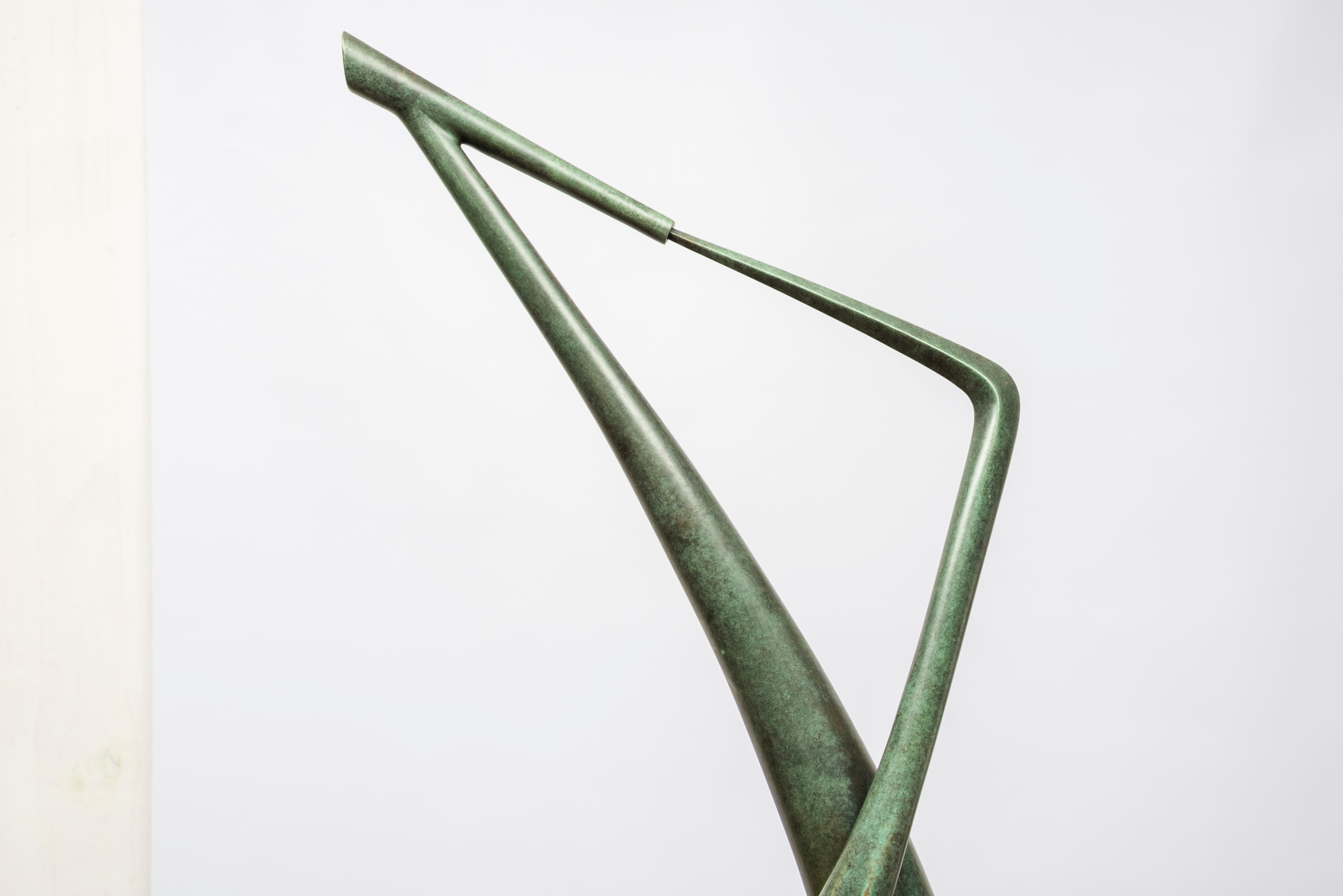 Sculpture en bronze unique en son genre réalisée par Abel Reis
