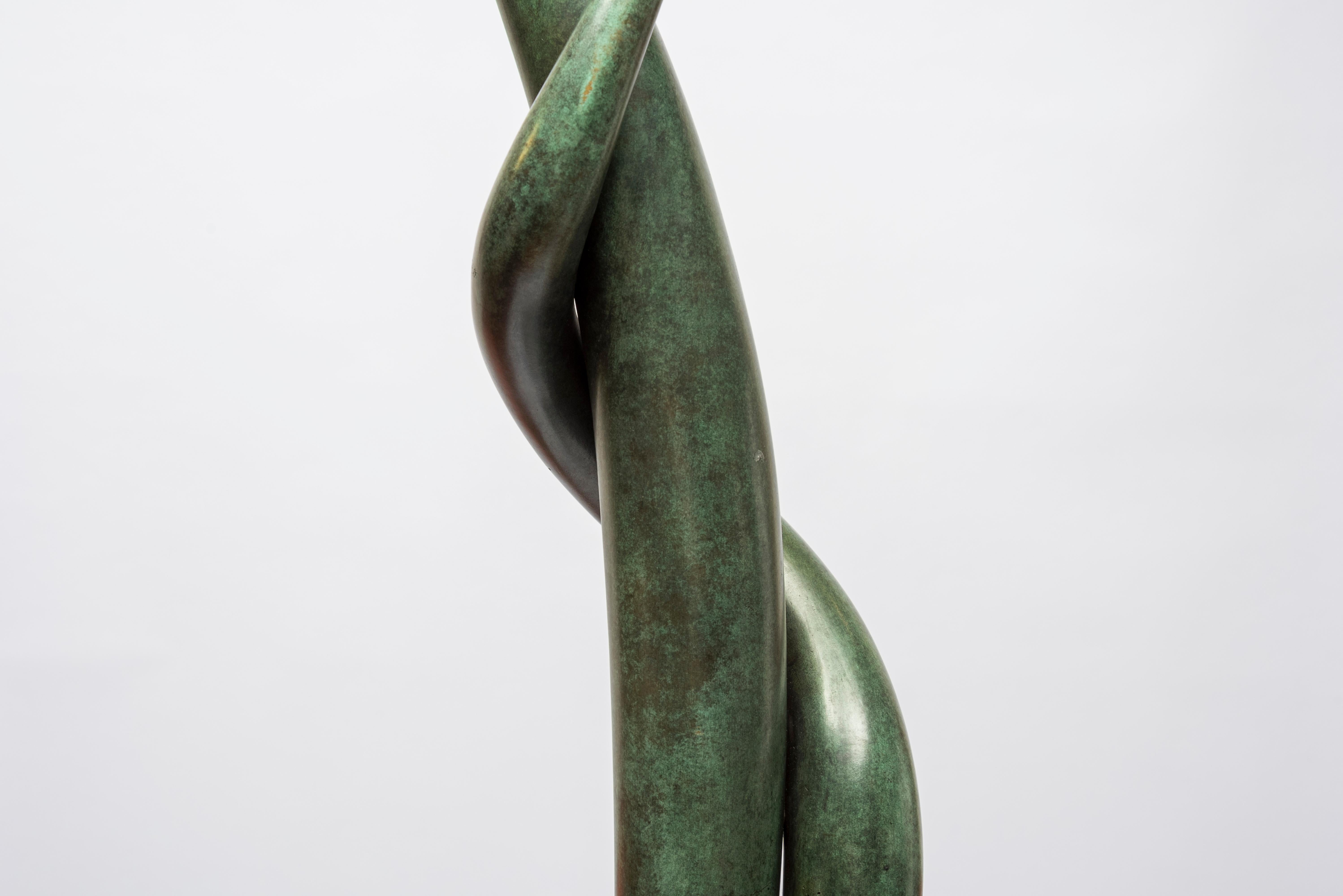 Européen Sculpture en bronze unique en son genre d'A Abel Reis en vente