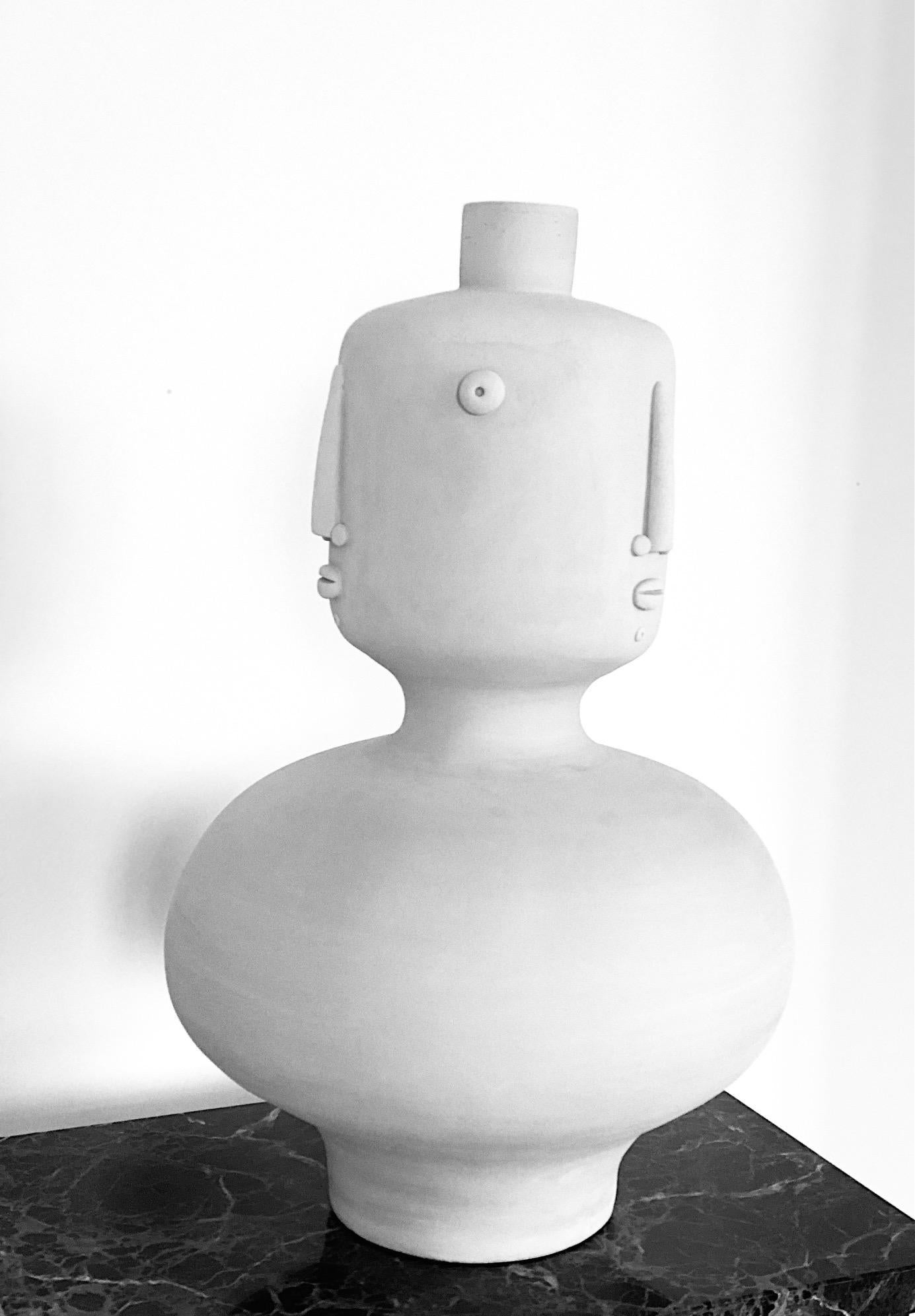 Base de lampe ou sculpture en céramique unique en son genre signée par Dalo en vente 3