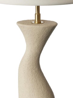 One of a Kind Ceramic Lamp "Flow" by Pauline Hagan