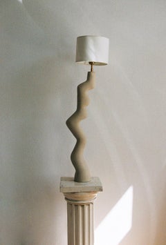 One of a Kind Ceramic Lamp "Pinea" by Pauline Hagan