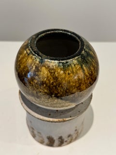 Jarrón de cerámica único de Lisa Larson , Gustavsberg Suecia, años 60