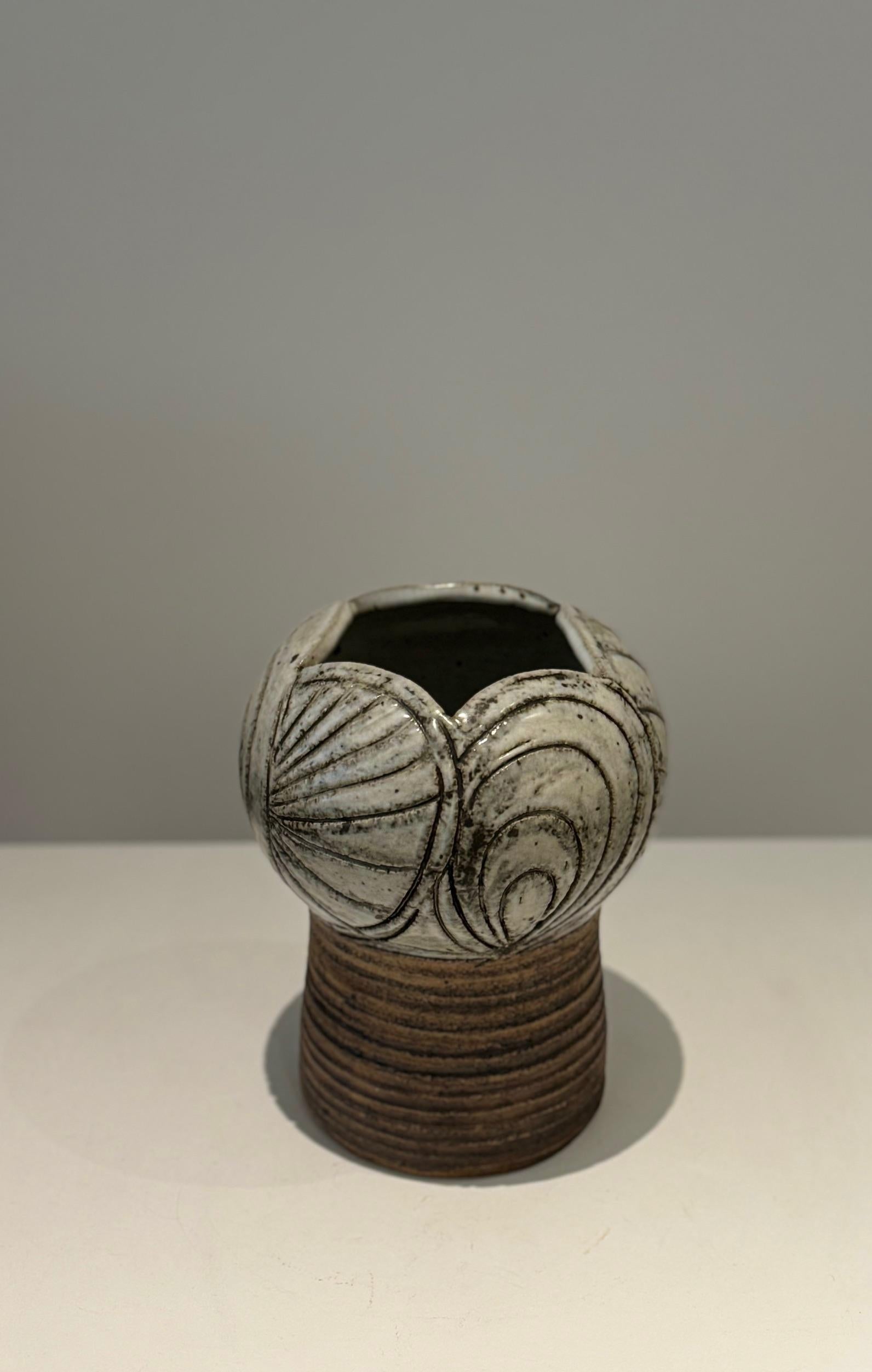 Swedish One of a kind Ceramic Vase by Lisa Larson , Gustavsberg Sweden, 1960s