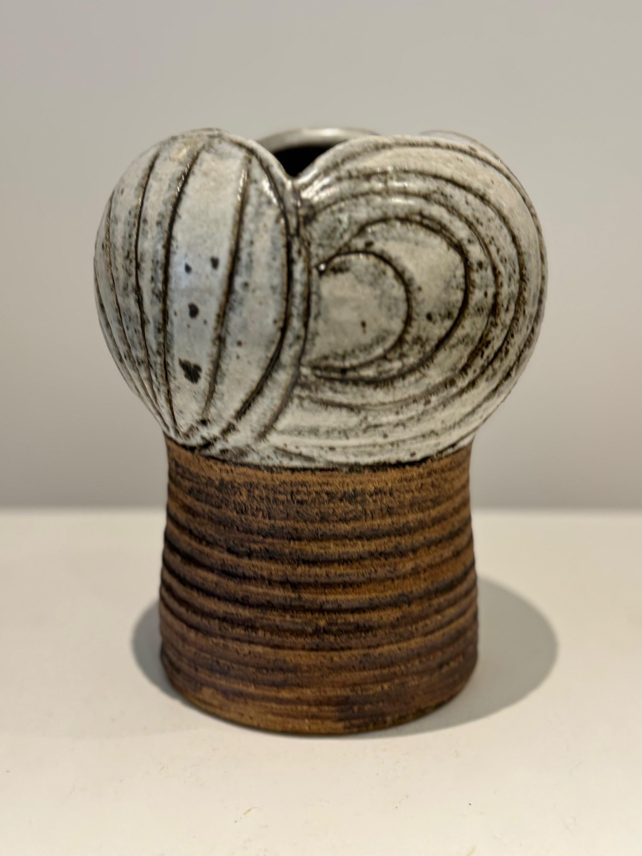 One of a kind Ceramic Vase by Lisa Larson , Gustavsberg Sweden, 1960s In Good Condition In Paris, FR