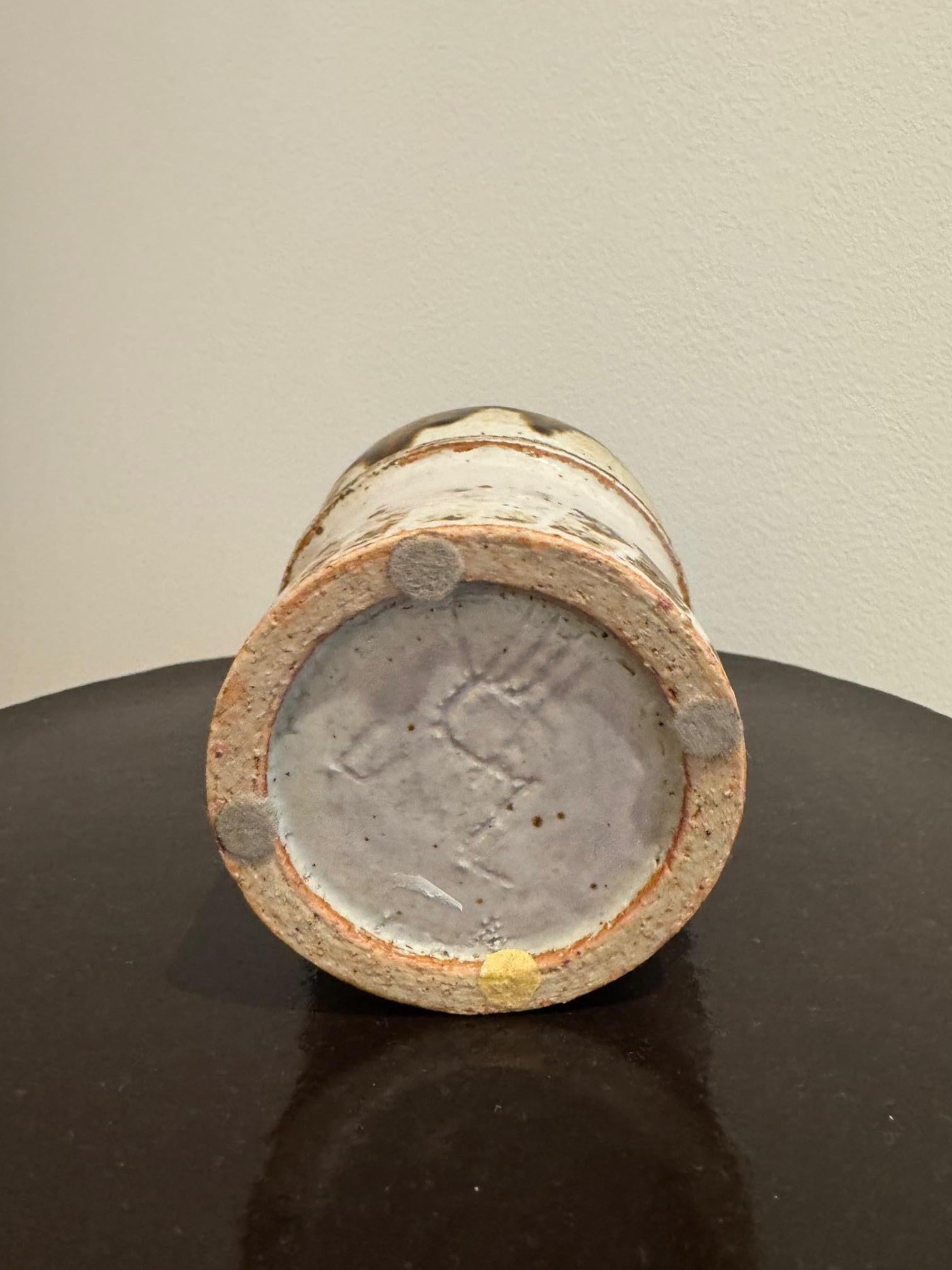 Ceramica Vaso unico in ceramica di Lisa Larson , Gustavsberg Svezia, anni '60 in vendita