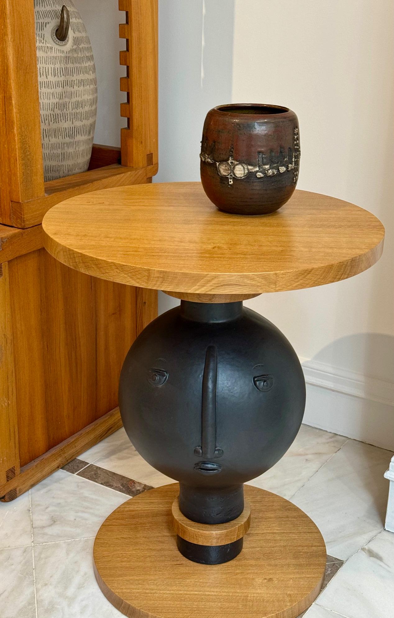 Vaso unico in ceramica di Lisa Larson , Gustavsberg Svezia, anni '60 in vendita 1