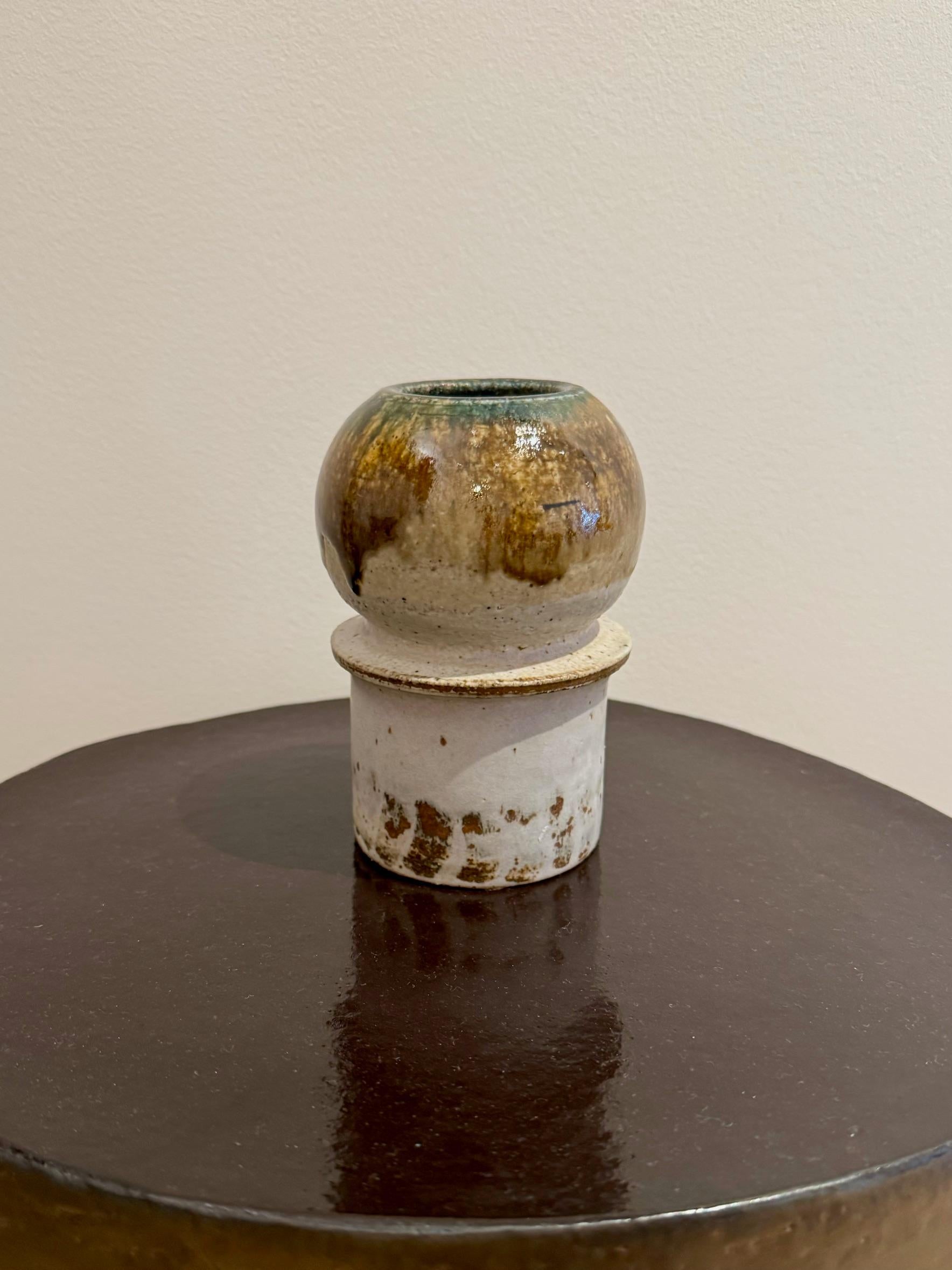 Vaso unico in ceramica di Lisa Larson , Gustavsberg Svezia, anni '60 in vendita 1
