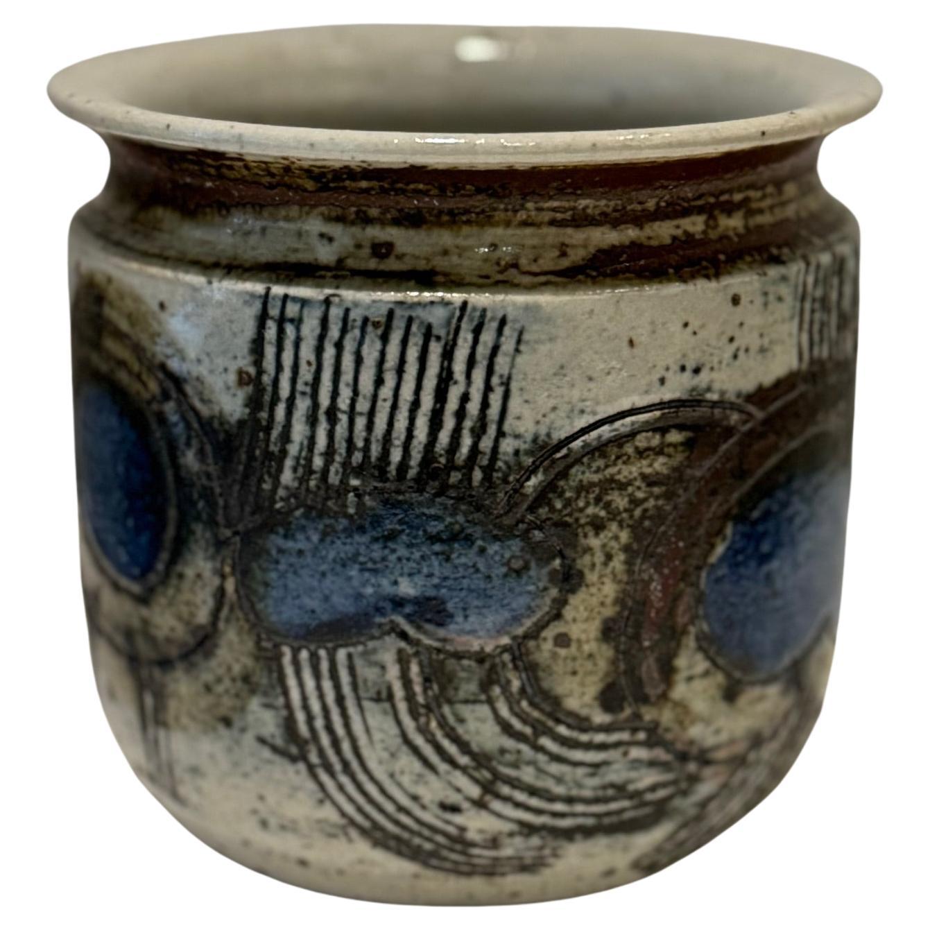 Einzigartige Keramikvase von Lisa Larson, Gustavsberg, Schweden, 1960er Jahre im Angebot