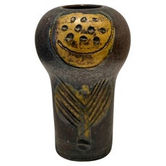 Vaso in ceramica unico nel suo genere firmato da Lisa Larson , Gustavsberg Svezia, anni '60