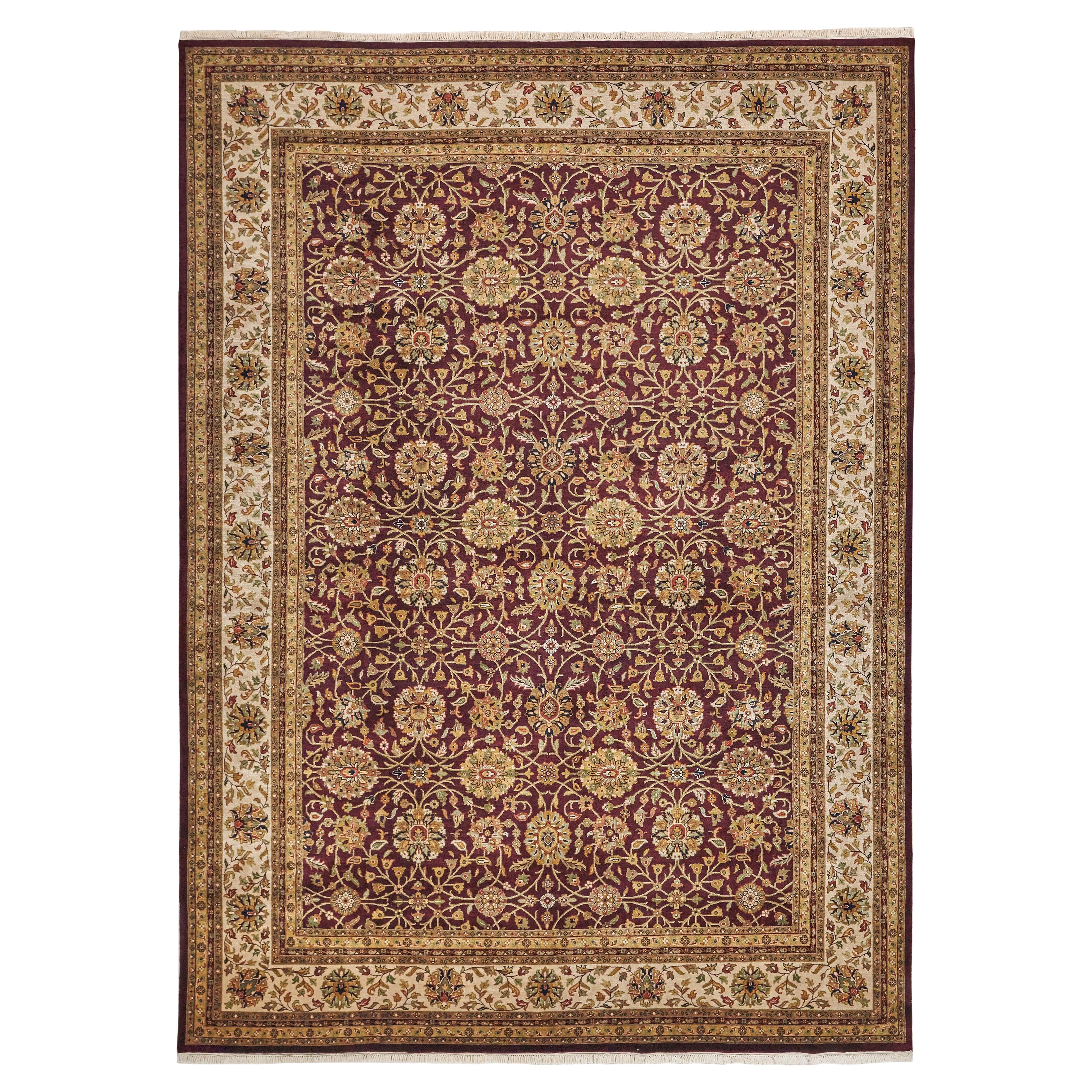 ONE-OF-A-KIND Classic Collection Handgeknüpfter Brauner Teppich - 10'x14'