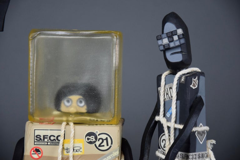 One of a Kind Complete Set of S.F.C.C. 2003 Designer Toys by