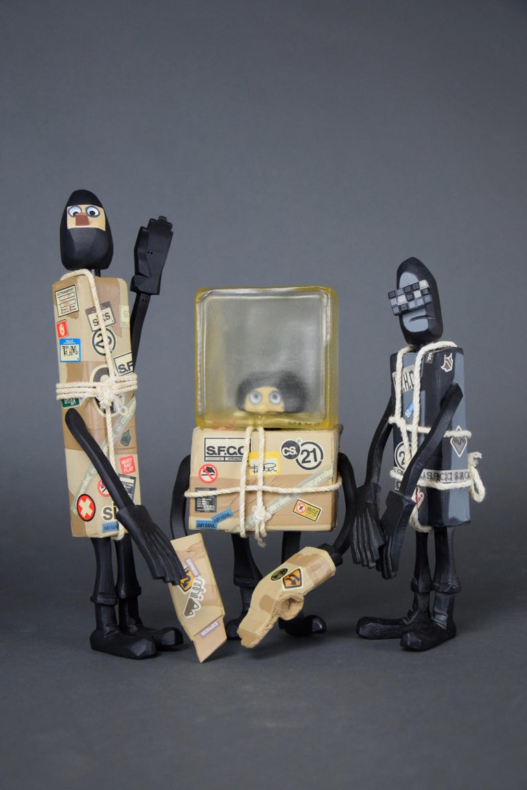 One of a Kind Complete Set of S.F.C.C. 2003 Designer Toys by