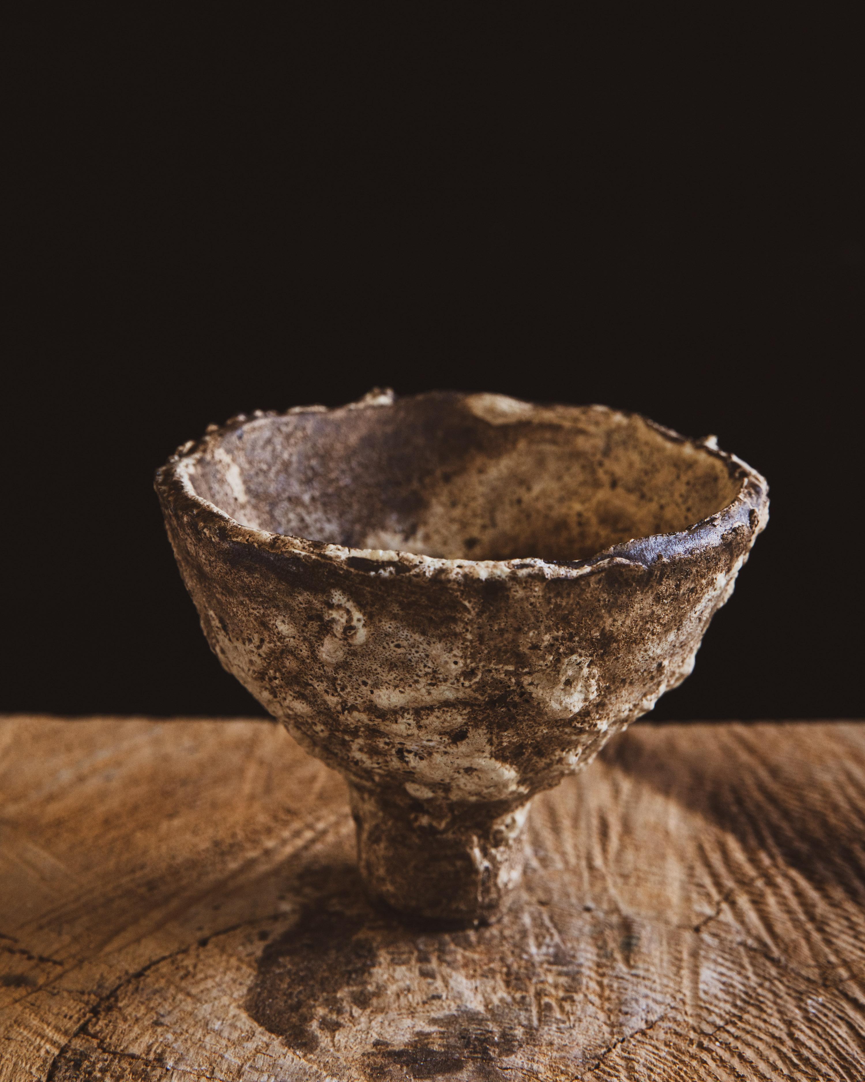 Arts and Crafts One-of-a-kind Compote Vessel No. 10 in vendita