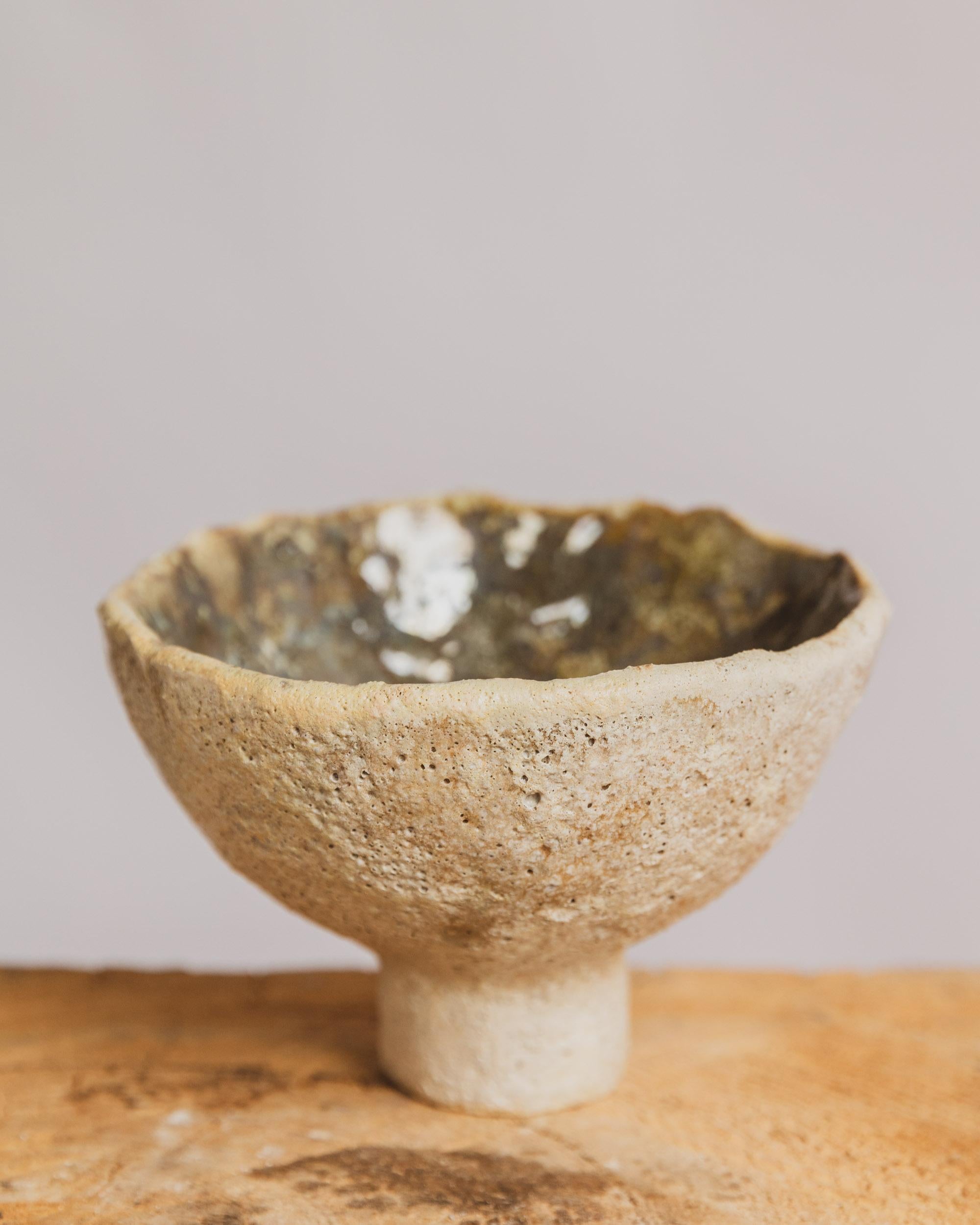 Spazzolato One-of-a-kind Compote Vessel No. 9 in vendita