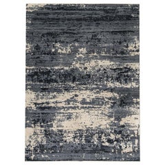 One of a Kind Contemporary Handwoven Wool Area Rug 7'11 x 10'