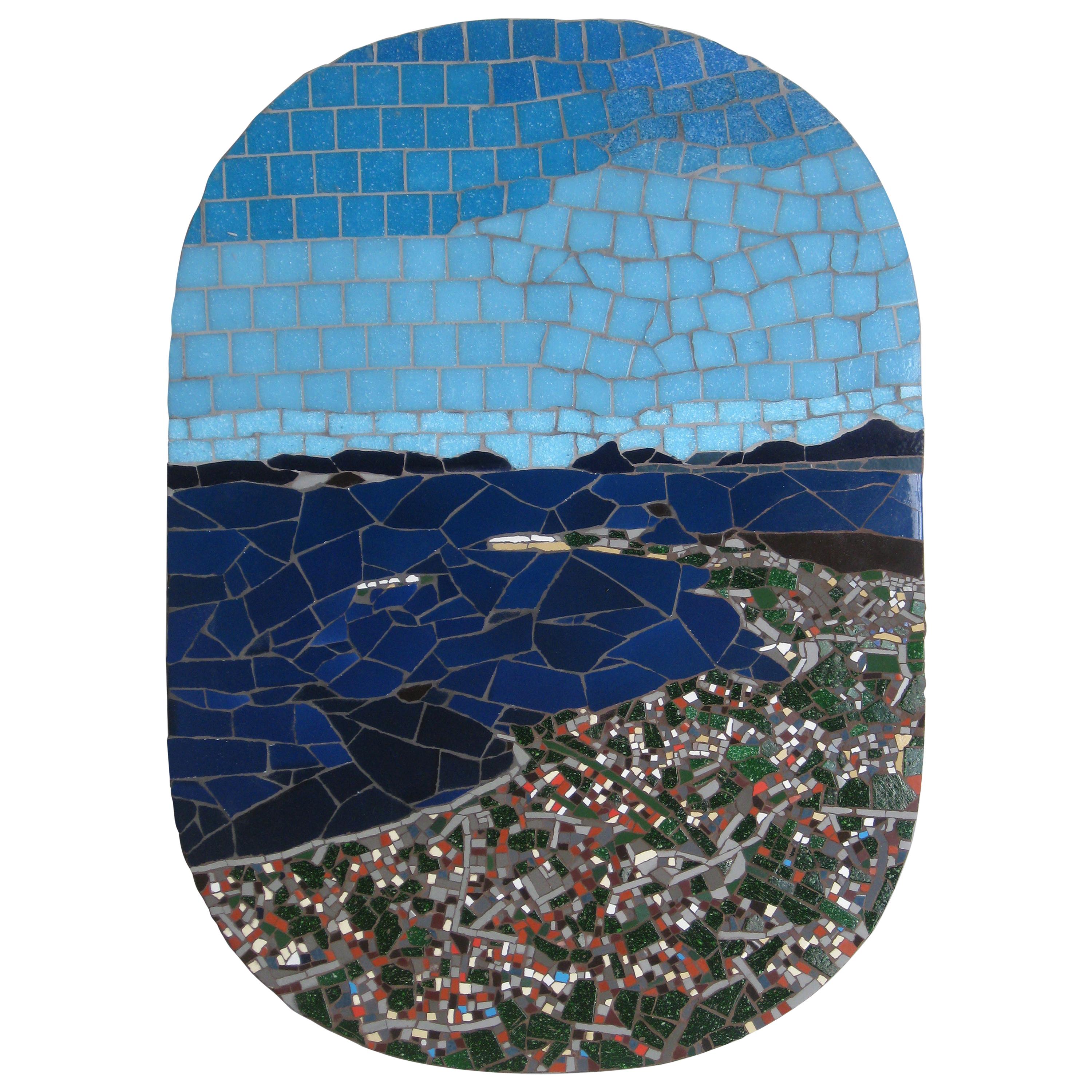 One-of-a-Kind Contemporary Mosaic ML0218 by Brazilian Artist Mariana Lloyd, 2020