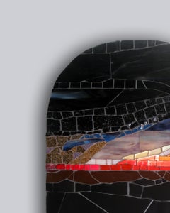 One-of-a-Kind Contemporary Mosaic ML2711 by Brazilian Artist Mariana Lloyd, 2020