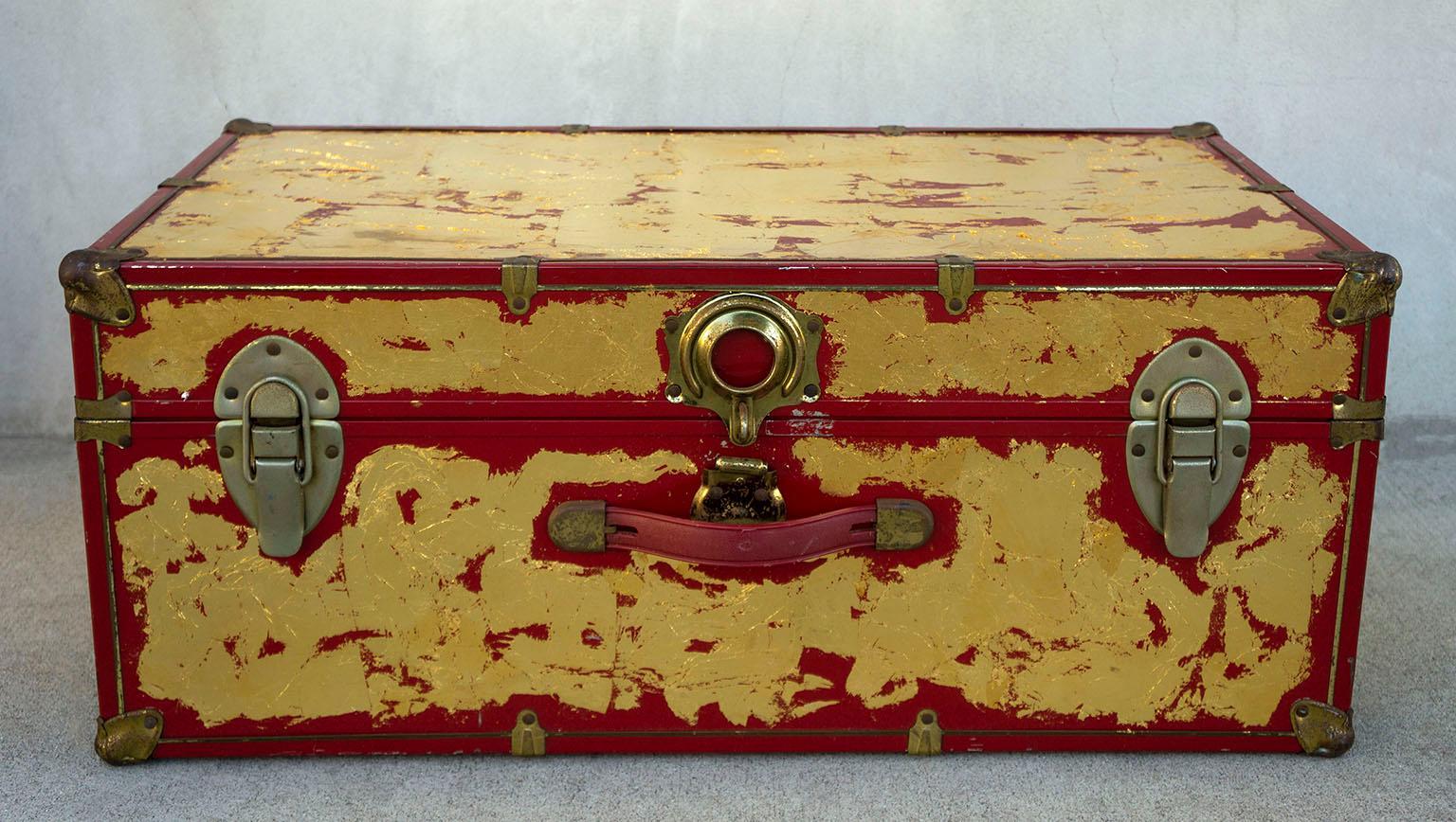 Dating back to pre medieval times, the trunk remains an evocative staple in travel and design. In recent years, the steamer trunk is a timeless accessory for personal treasures we collect throughout our lives. We intimately gather memories that can