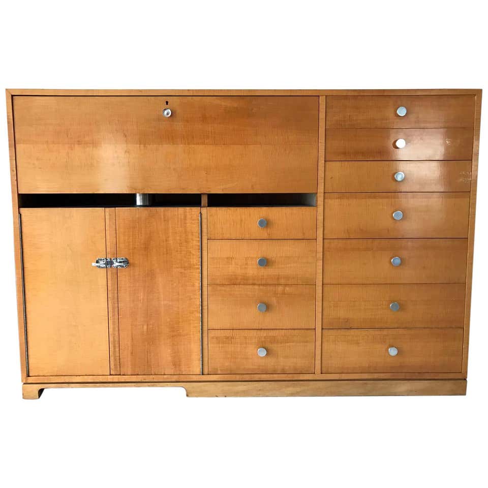 Art Deco Paldao cabinet/bookcase by Gilbert Rohde Herman Miller at 1stDibs