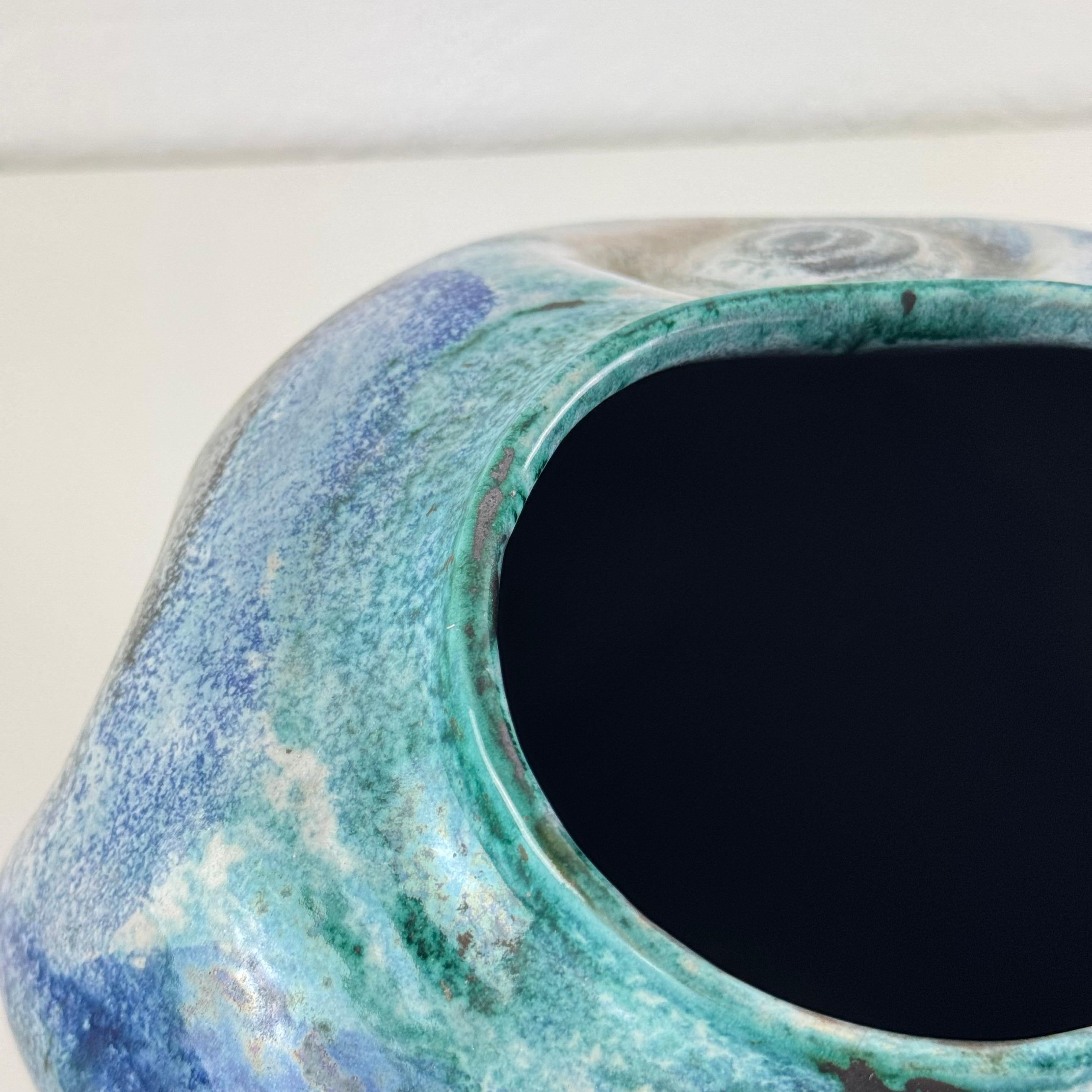 Einzigartige dekorative Zodiac-Vase, Albisola, Italien, 1930er Jahre im Zustand „Gut“ im Angebot in Bagnolo Mella, Brescia