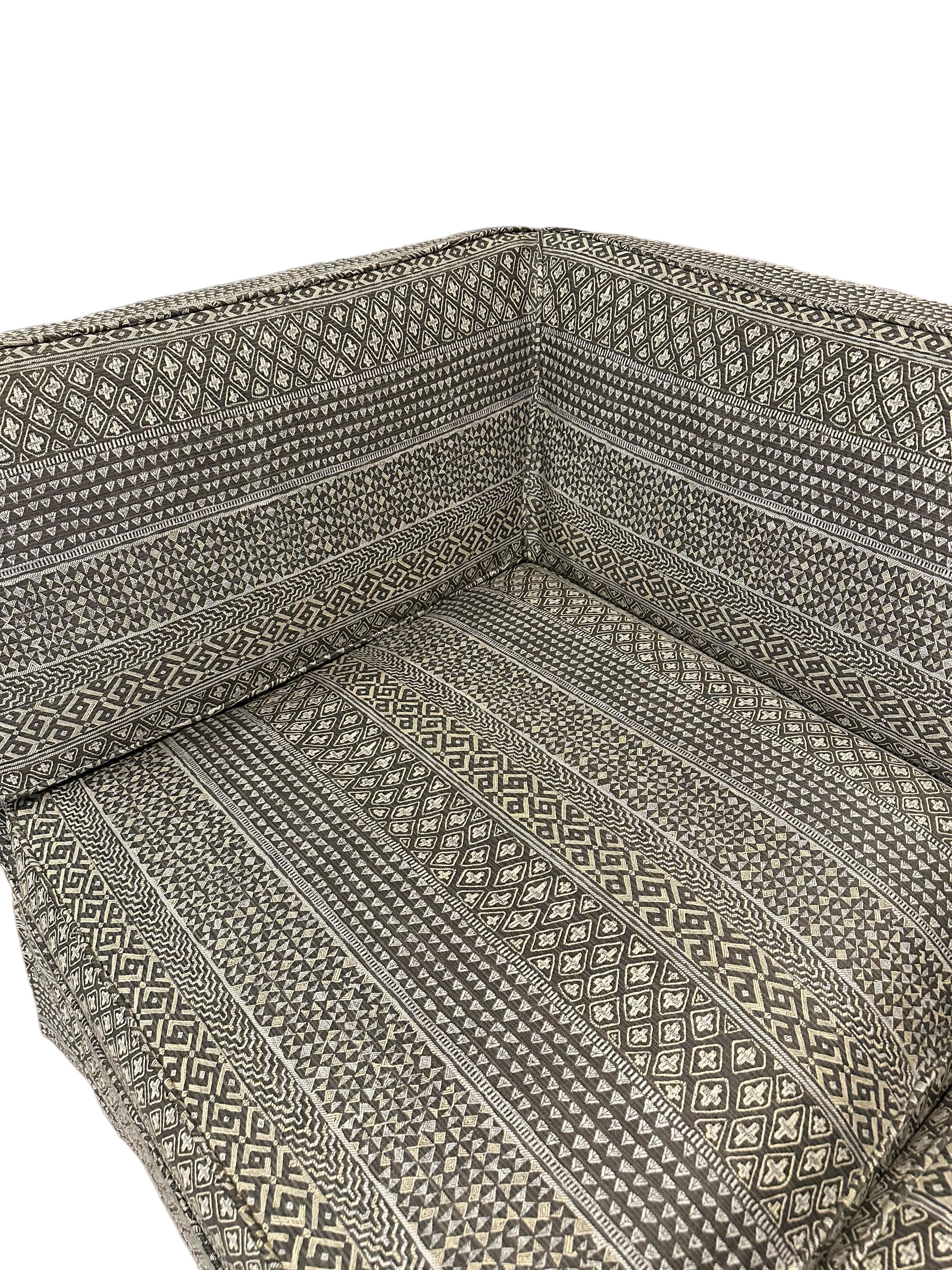 Upholstery One-of-a-kind Donghia Two-Piece Loveseat For Sale