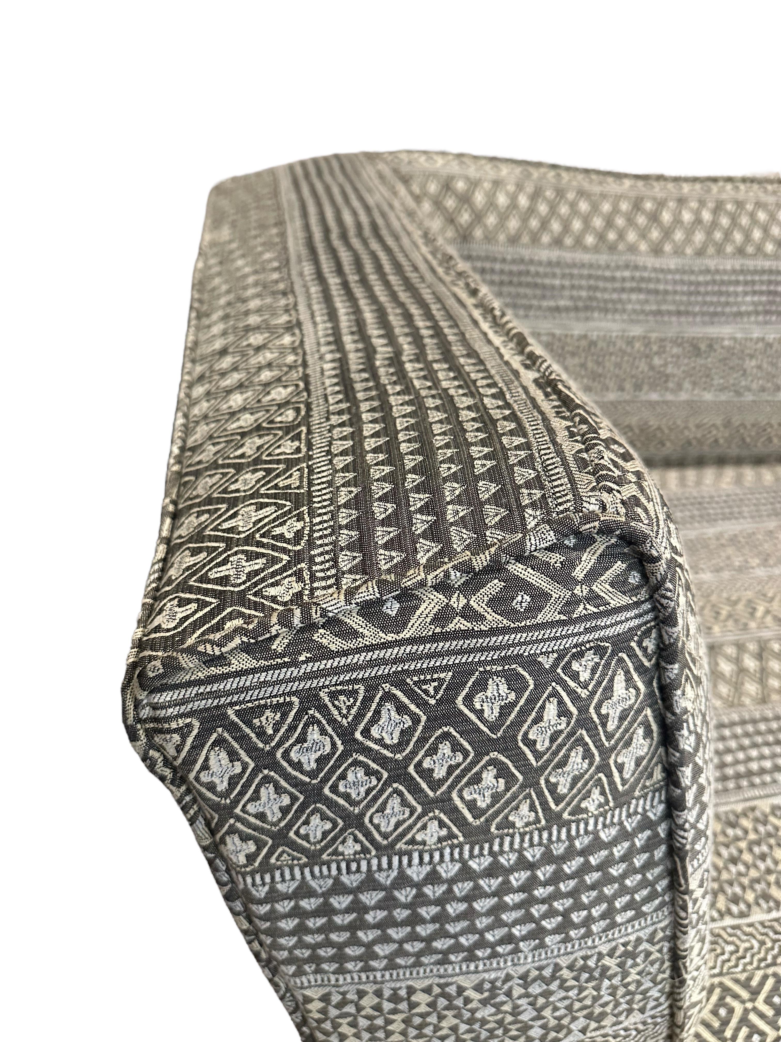 One-of-a-kind Donghia Two-Piece Loveseat For Sale 2
