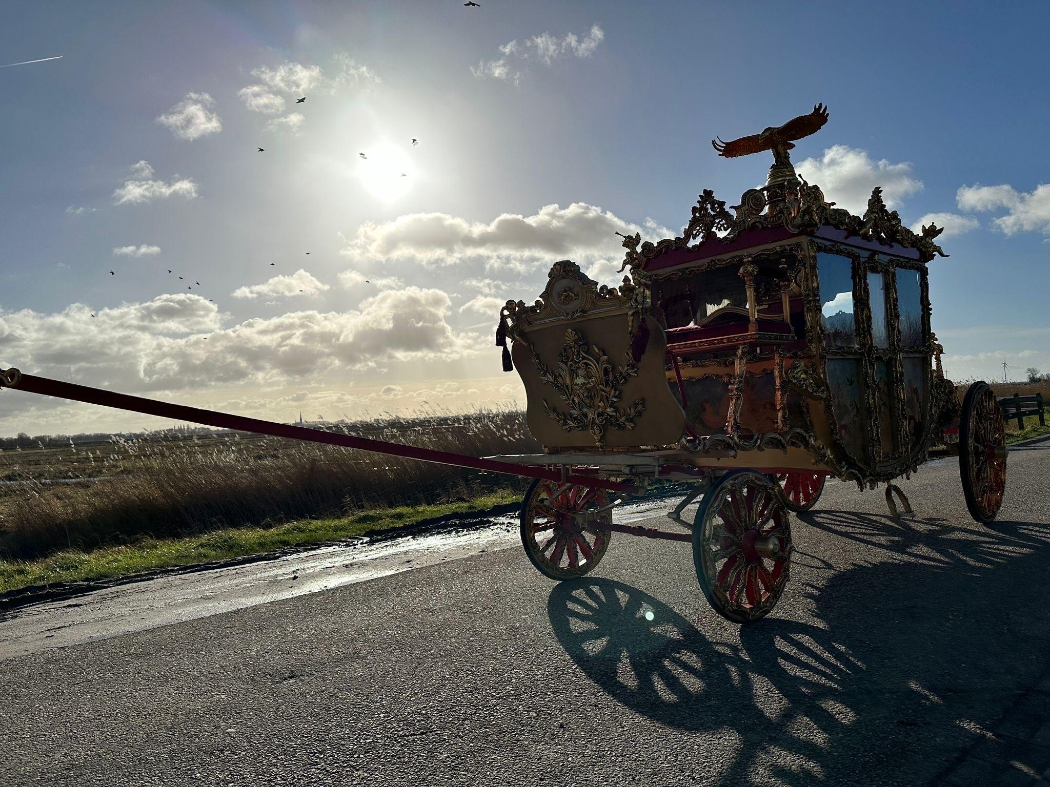20th Century One of a kind, Dutch royal carriage, restored and ready to use For Sale