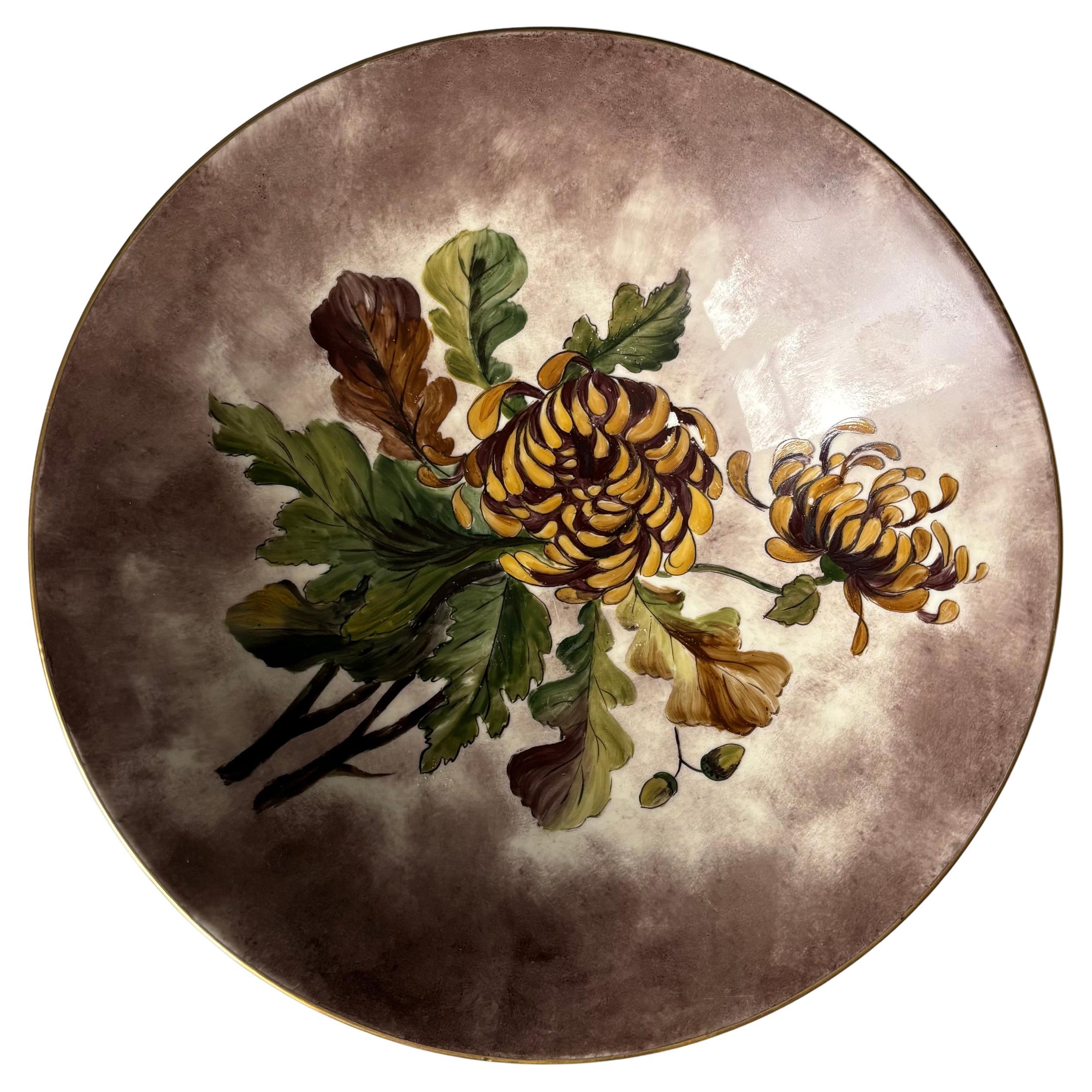 Bol Royal Copenhagen à fleurs unique en son genre, années 1940