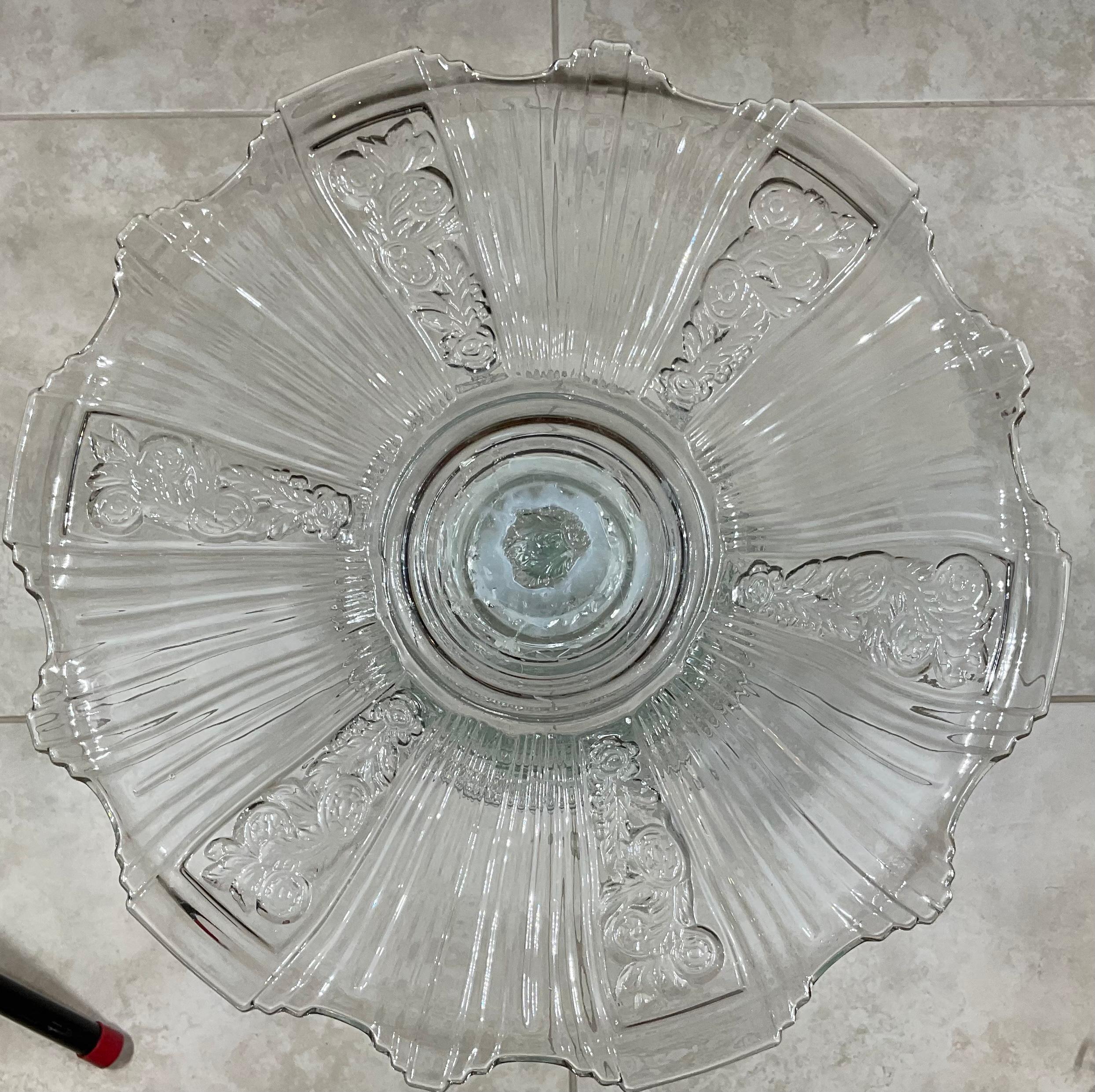 One of a Kind Glass Table For Sale 3