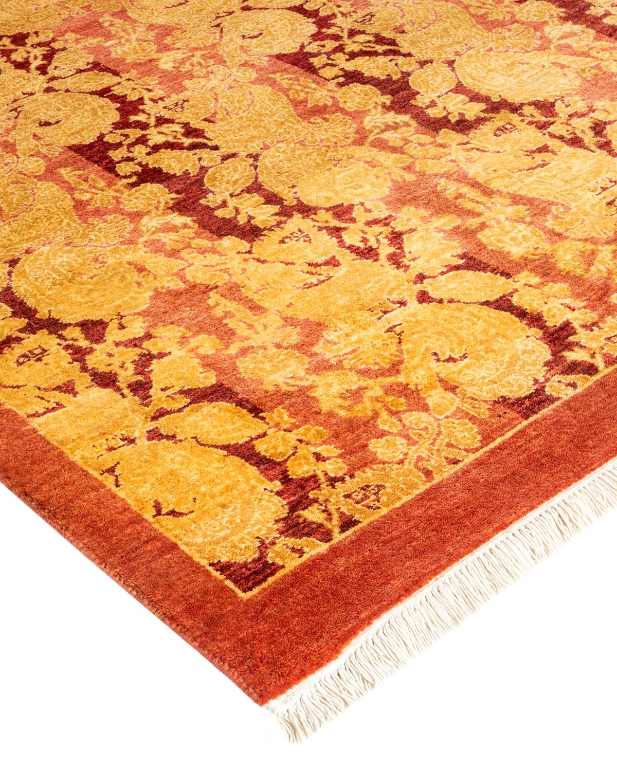 With understated palettes and allover designs, the rugs in the Mogul Collection will bring timeless sophistication to any room. Influenced by a spectrum of Turkish, Indian, and Persian designs, the artisans who handweave these wool rugs imbue