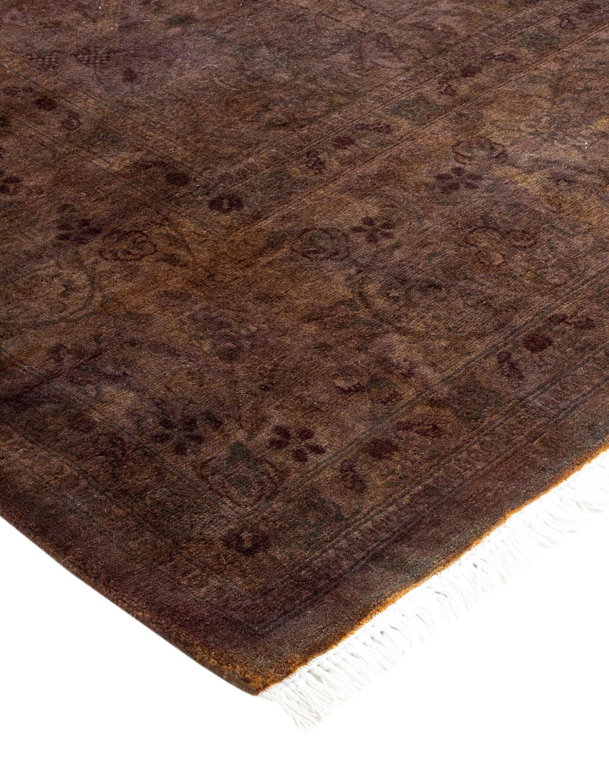 Vibrance rugs epitomize classic with a twist: traditional patterns overdyed in brilliant color. Each hand-knotted rug is washed in a 100%-natural botanical dye that reveals hidden nuances in the designs. These are rugs that transcend trends, and