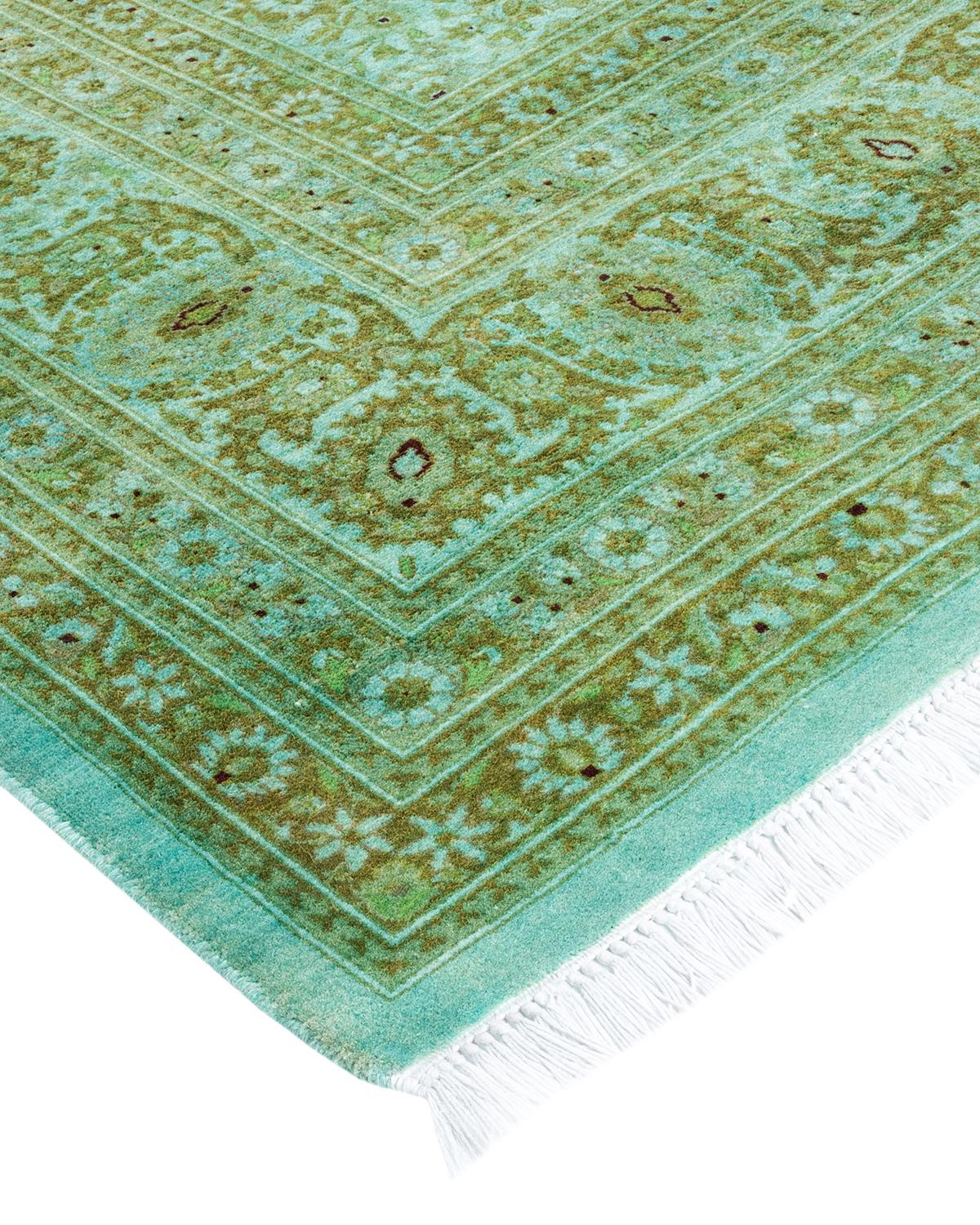 Vibrance rugs epitomize Classic with a twist: Traditional patterns overdyed in brilliant color. Each hand knotted rug is washed in a 100%-natural botanical dye that reveals hidden nuances in the designs. These are rugs that transcend trends, and