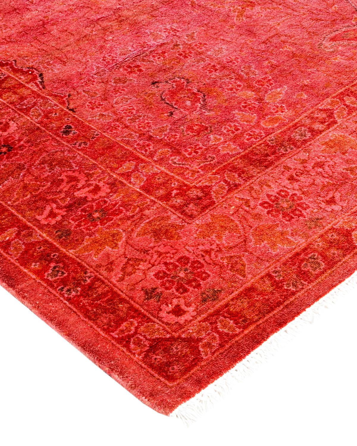 Vibrance rugs epitomize Classic with a twist: traditional patterns overdyed in brilliant color. Each hand knotted rug is washed in a 100%-natural botanical dye that reveals hidden nuances in the designs. These are rugs that transcend trends, and