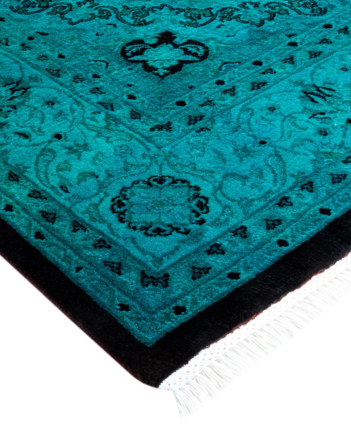 Vibrance rugs epitomize Classic with a twist: traditional patterns overdyed in brilliant color. Each hand knotted rug is washed in a 100%-natural botanical dye that reveals hidden nuances in the designs. These are rugs that transcend trends, and