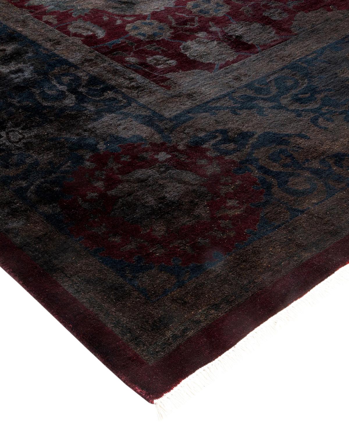 Vibrance rugs epitomize Classic with a twist: Traditional patterns overdyed in brilliant color. Each hand knotted rug is washed in a 100%-natural botanical dye that reveals hidden nuances in the designs. These are rugs that transcend trends, and
