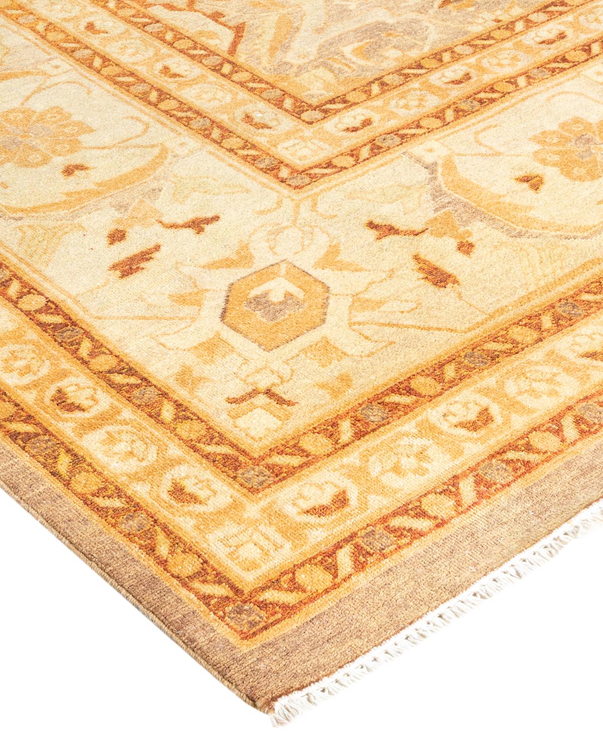 With understated palettes and allover designs, the rugs in the Mogul Collection will bring timeless sophistication to any room. Influenced by a spectrum of Turkish, Indian, and Persian designs, the artisans who handweave these wool rugs imbue