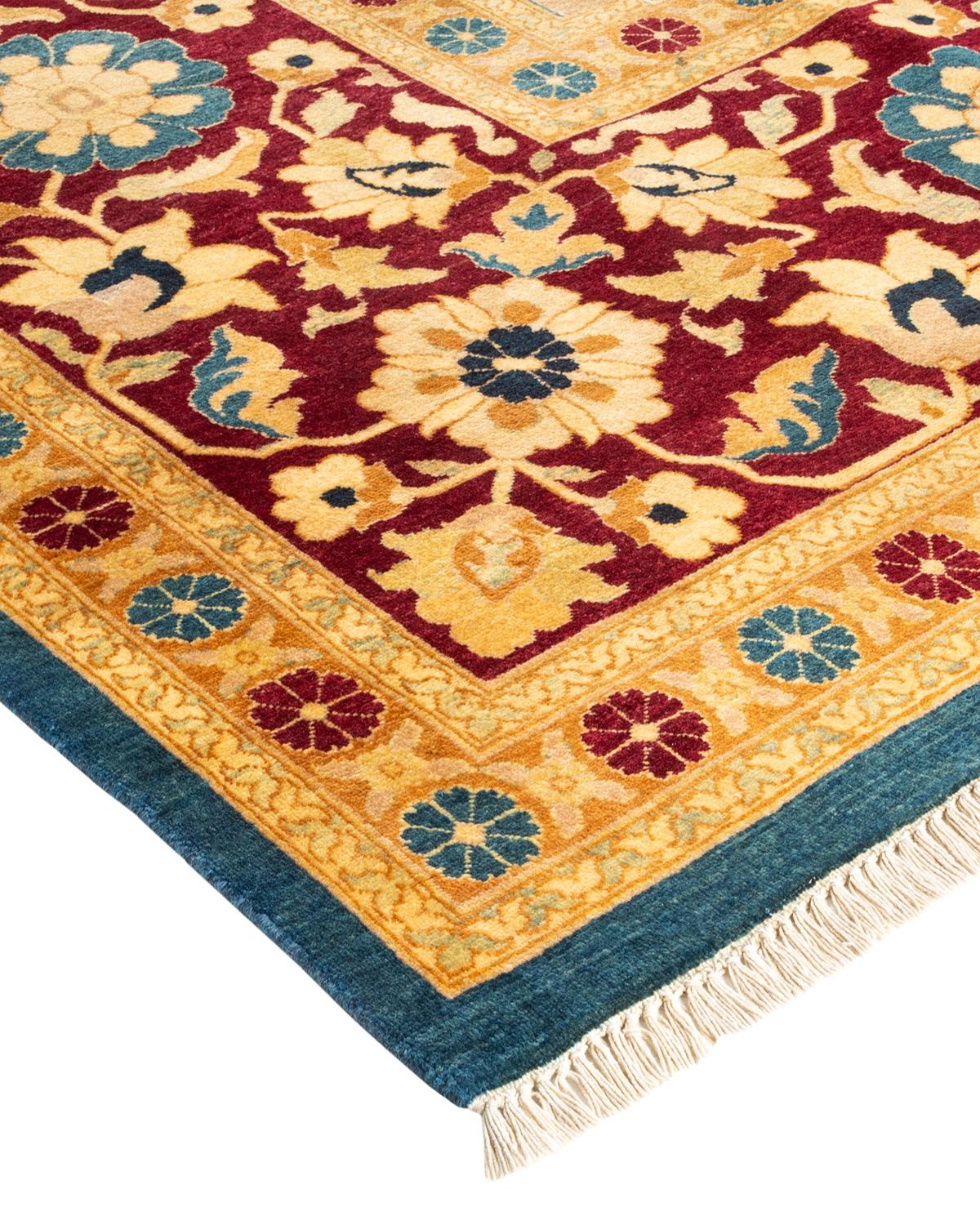 With understated palettes and allover designs, the rugs in the Mogul Collection will bring timeless sophistication to any room. Influenced by a spectrum of Turkish, Indian, and Persian designs, the artisans who handweave these wool rugs imbue