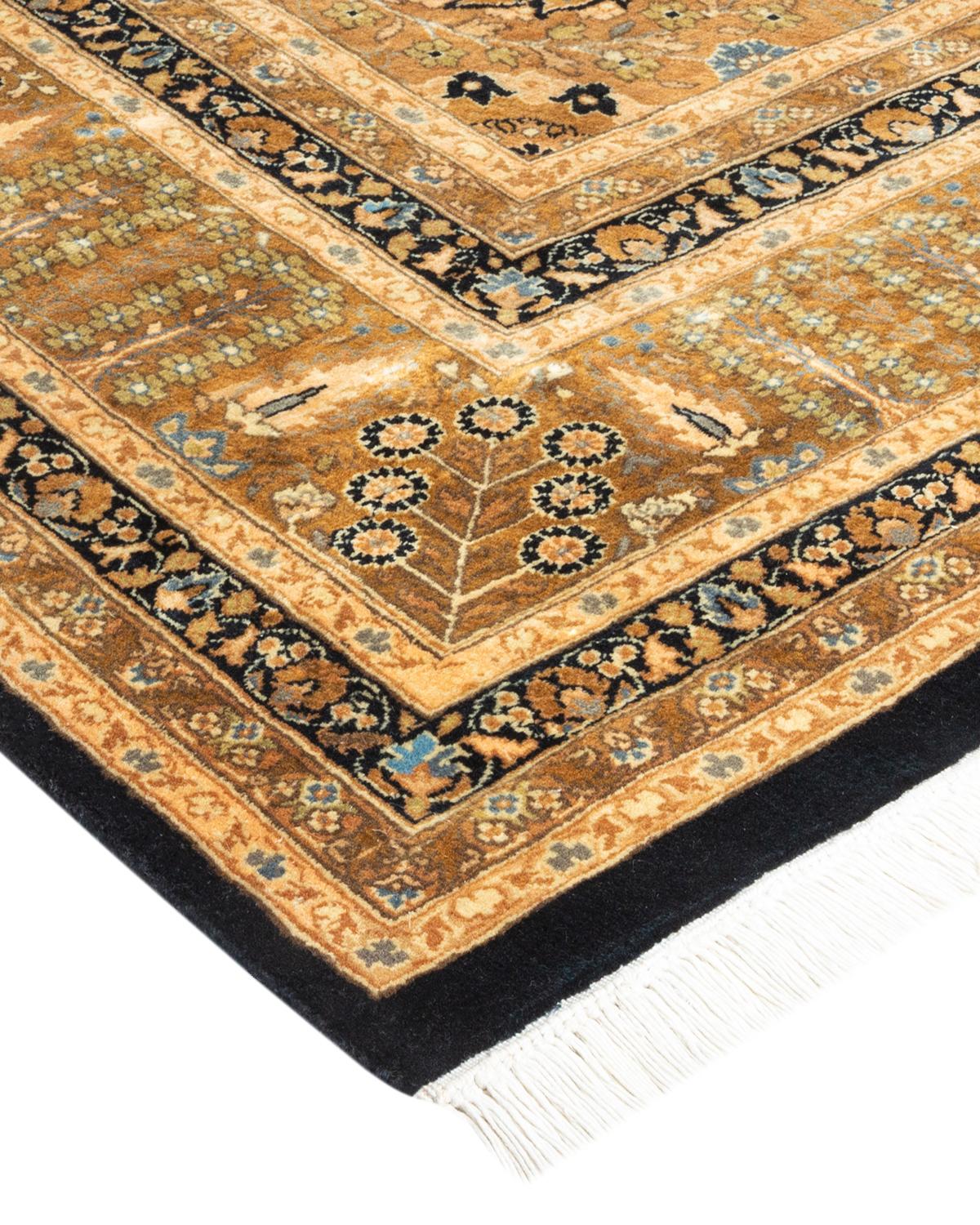 Die Teppiche der Mogul-Kollektion bringen mit ihren zurückhaltenden Farben und Allover-Mustern zeitlose Eleganz in jeden Raum. Beeinflusst von einem Spektrum türkischer, indischer und persischer Designs, lassen die Kunsthandwerker, die diese