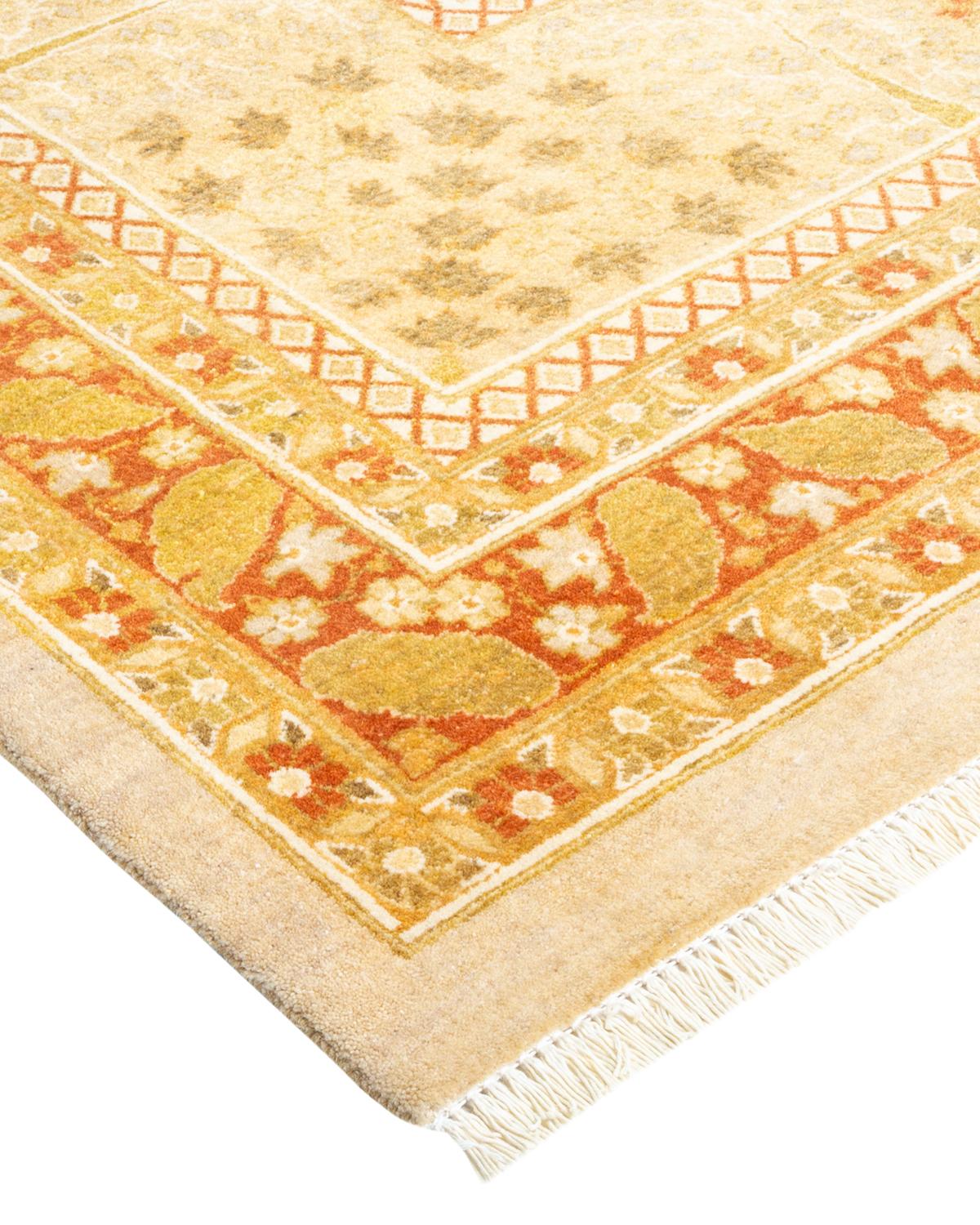 Avec leurs palettes discrètes et leurs motifs à l'envers, les tapis de la collection Mogul apporteront une sophistication intemporelle à n'importe quelle pièce. Influencés par un éventail de motifs turcs, indiens et persans, les artisans qui tissent