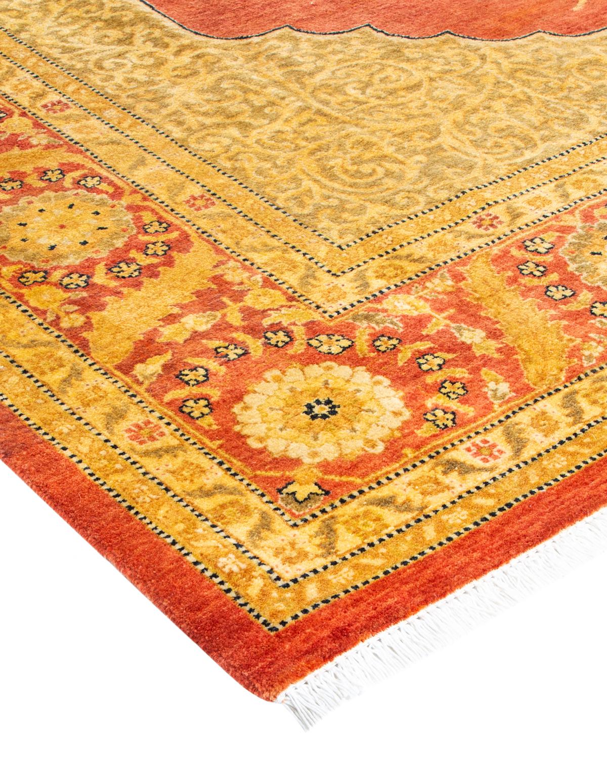 Avec leurs palettes discrètes et leurs motifs à l'envers, les tapis de la collection Mogul apporteront une sophistication intemporelle à n'importe quelle pièce. Influencés par un éventail de motifs turcs, indiens et persans, les artisans qui tissent