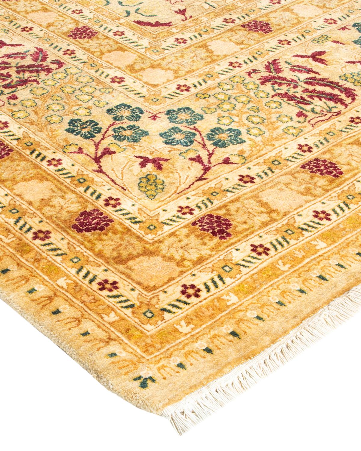 Avec leurs palettes discrètes et leurs motifs à l'envers, les tapis de la collection Mogul apporteront une sophistication intemporelle à n'importe quelle pièce. Influencés par un éventail de motifs turcs, indiens et persans, les artisans qui tissent
