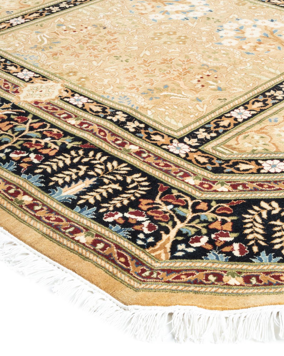 Las alfombras de la colección Mogul, con sus colores discretos y sus diseños en toda la superficie, aportarán una sofisticación atemporal a cualquier habitación. Influenciadas por un espectro de diseños turcos, indios y persas, los artesanos que